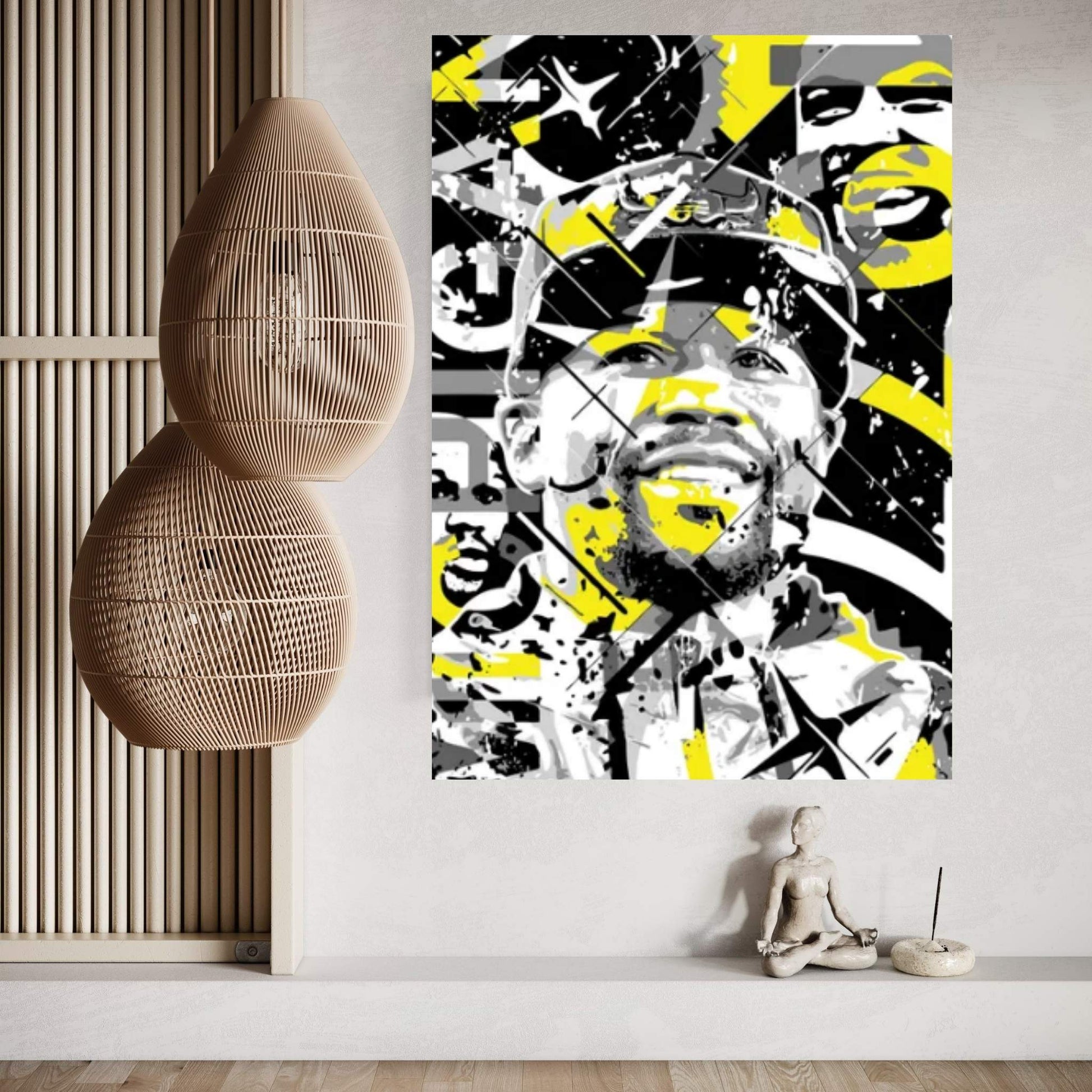 Mayweather Canvas Wall Art - Y Canvas