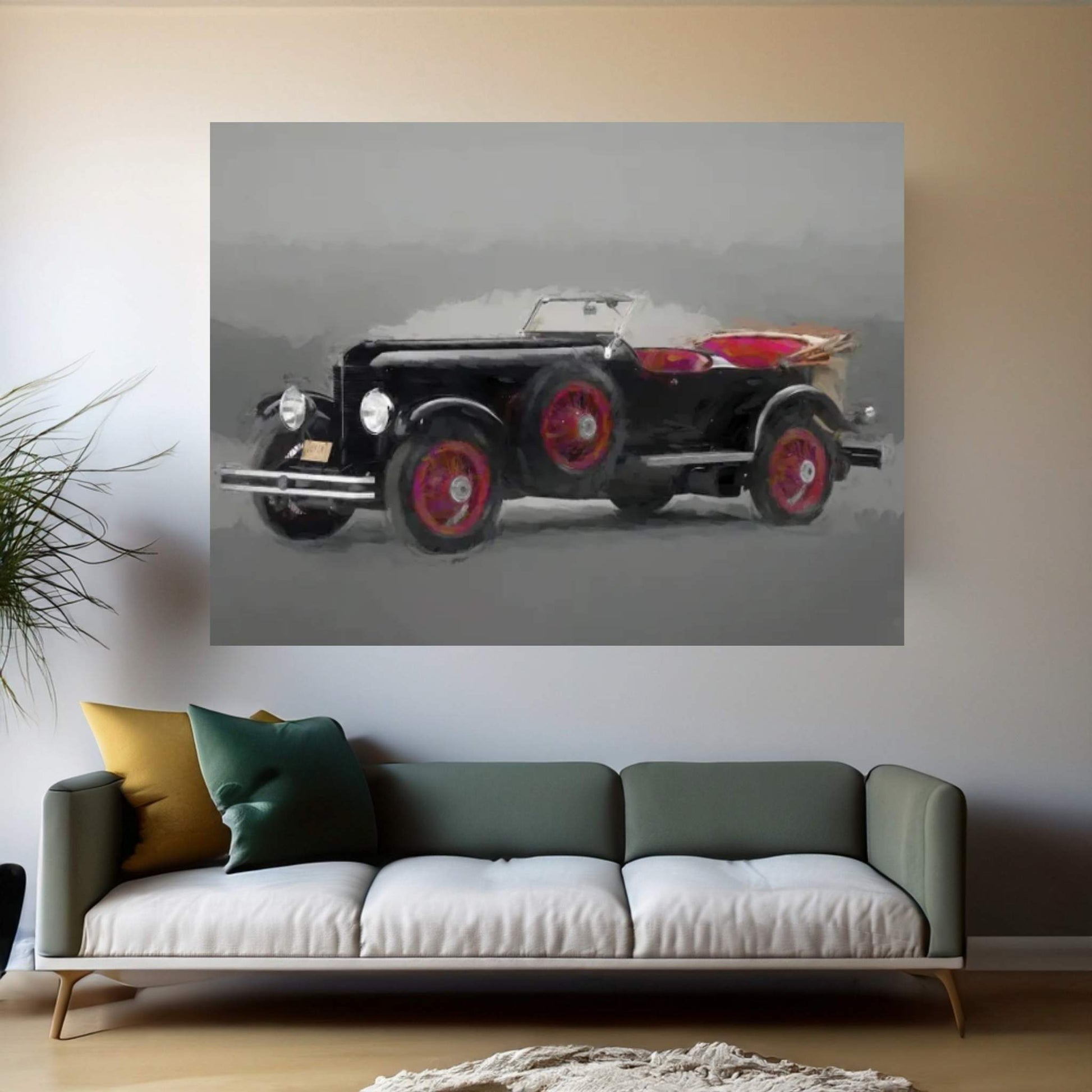 DuPont Model G LeMans Canvas Wall Art - Y Canvas