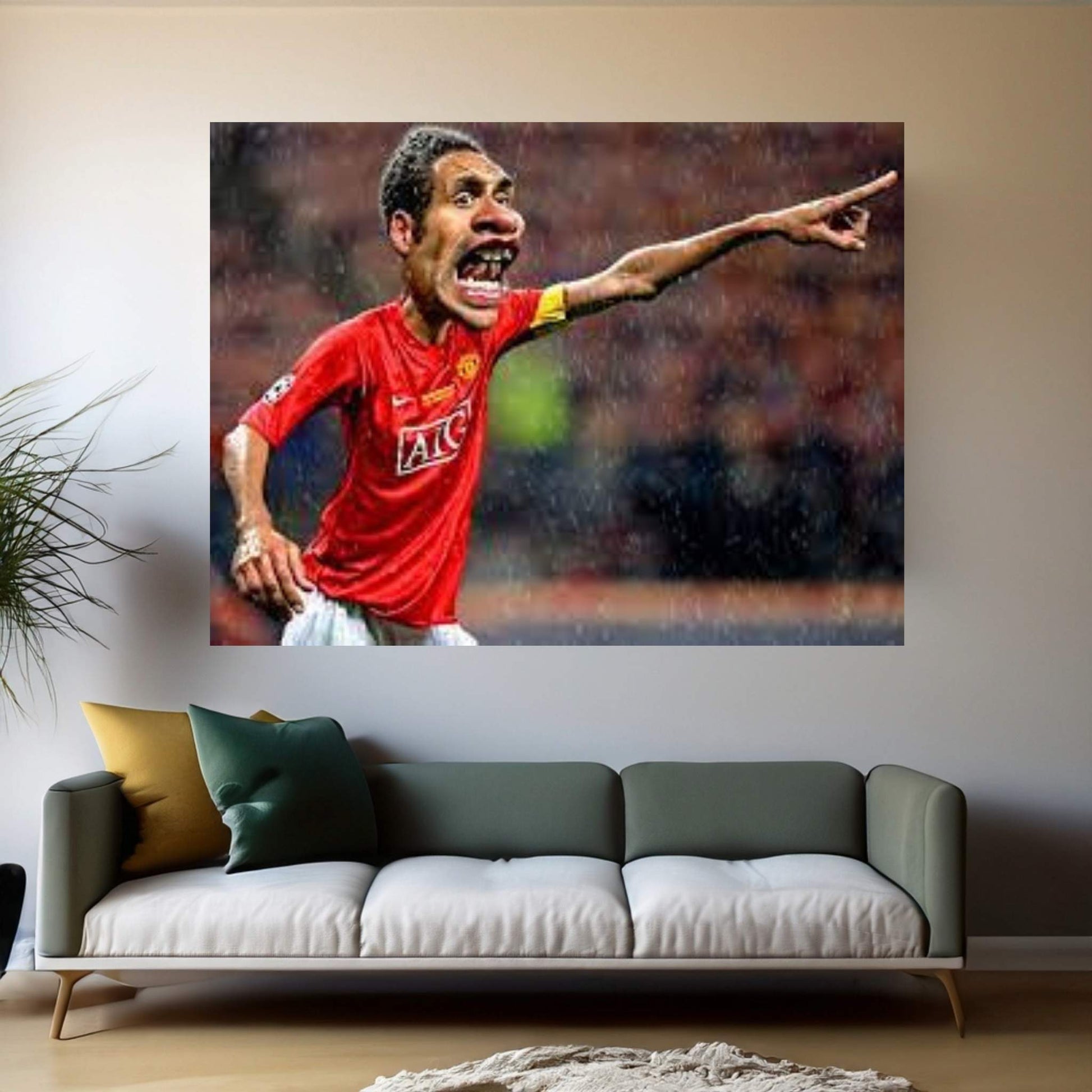 Rio Ferdenand Canvas Wall Art - Y Canvas