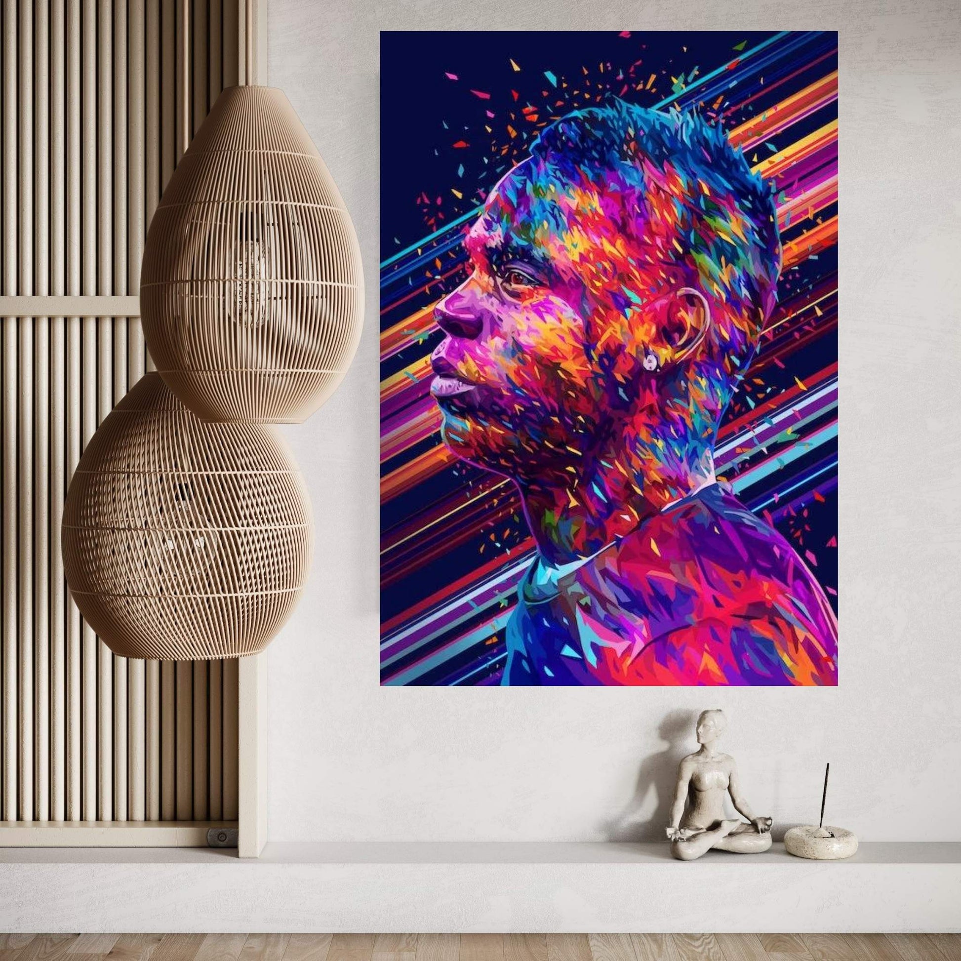 Balotelli Canvas Wall Art - Y Canvas