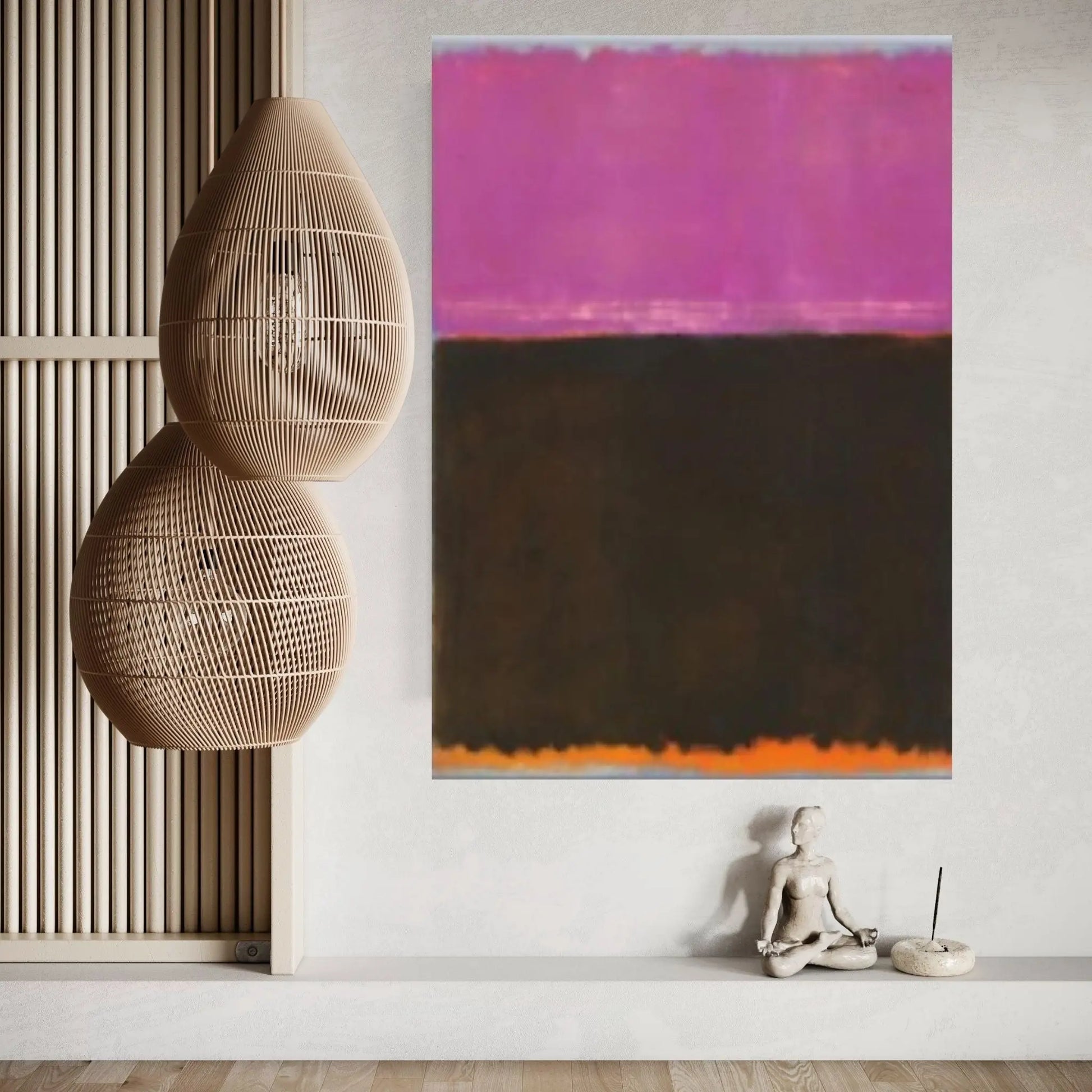 Mark Rothko Frame Canvas/Poster Art Reproduction, Rothko Reproduction - Y Canvas