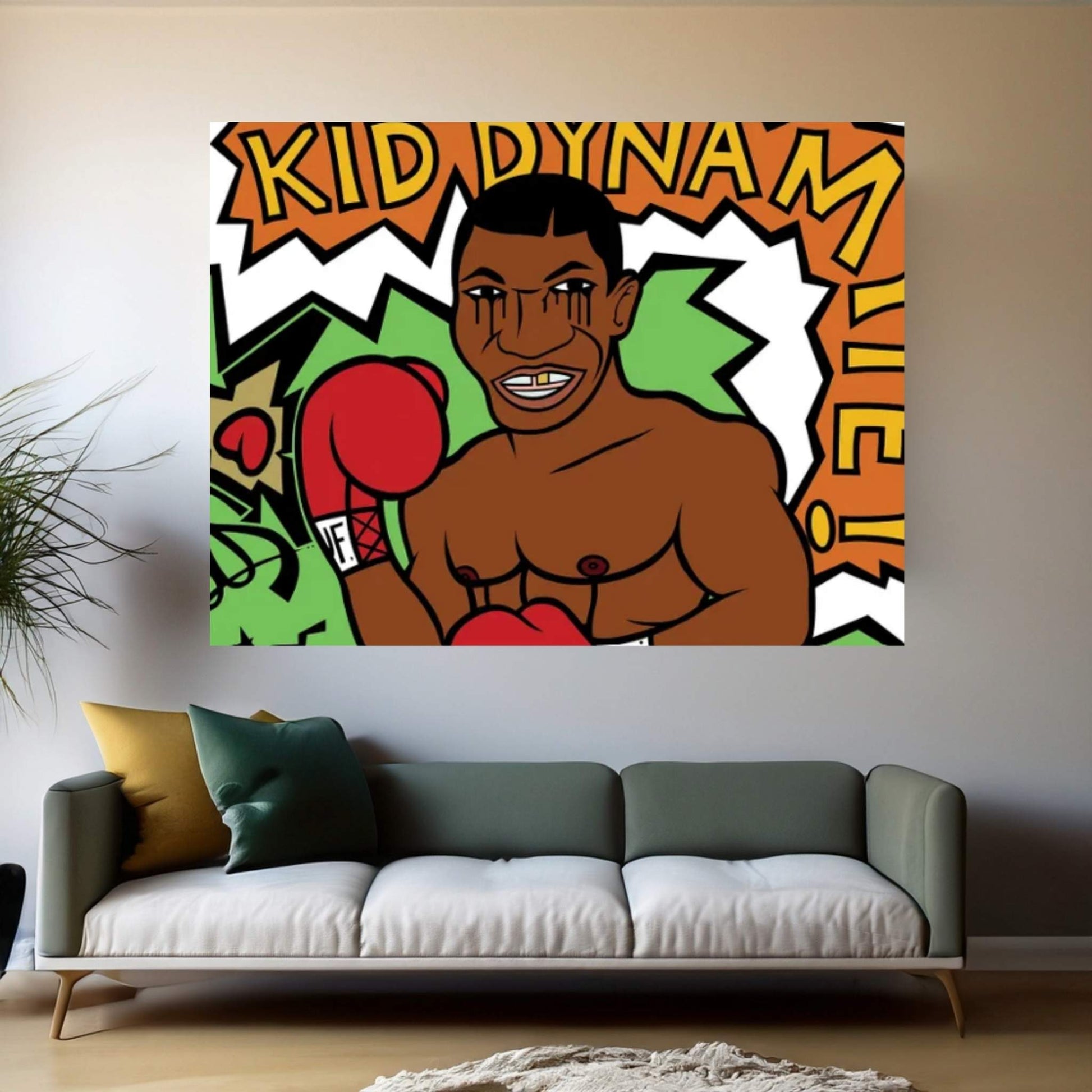 Kid Dynamite Canvas Wall Art - Y Canvas