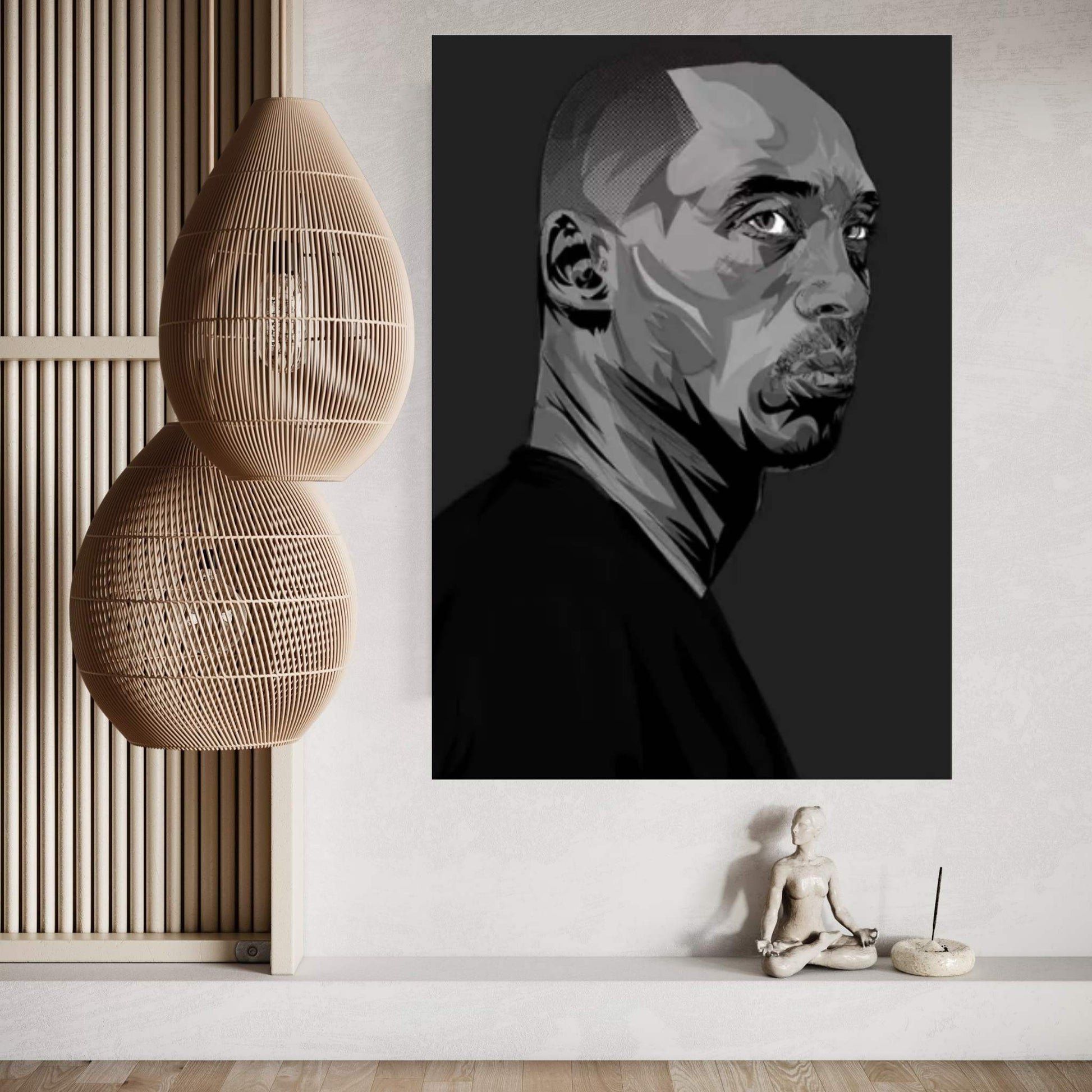 RIP Kobe Canvas Wall Art - Y Canvas