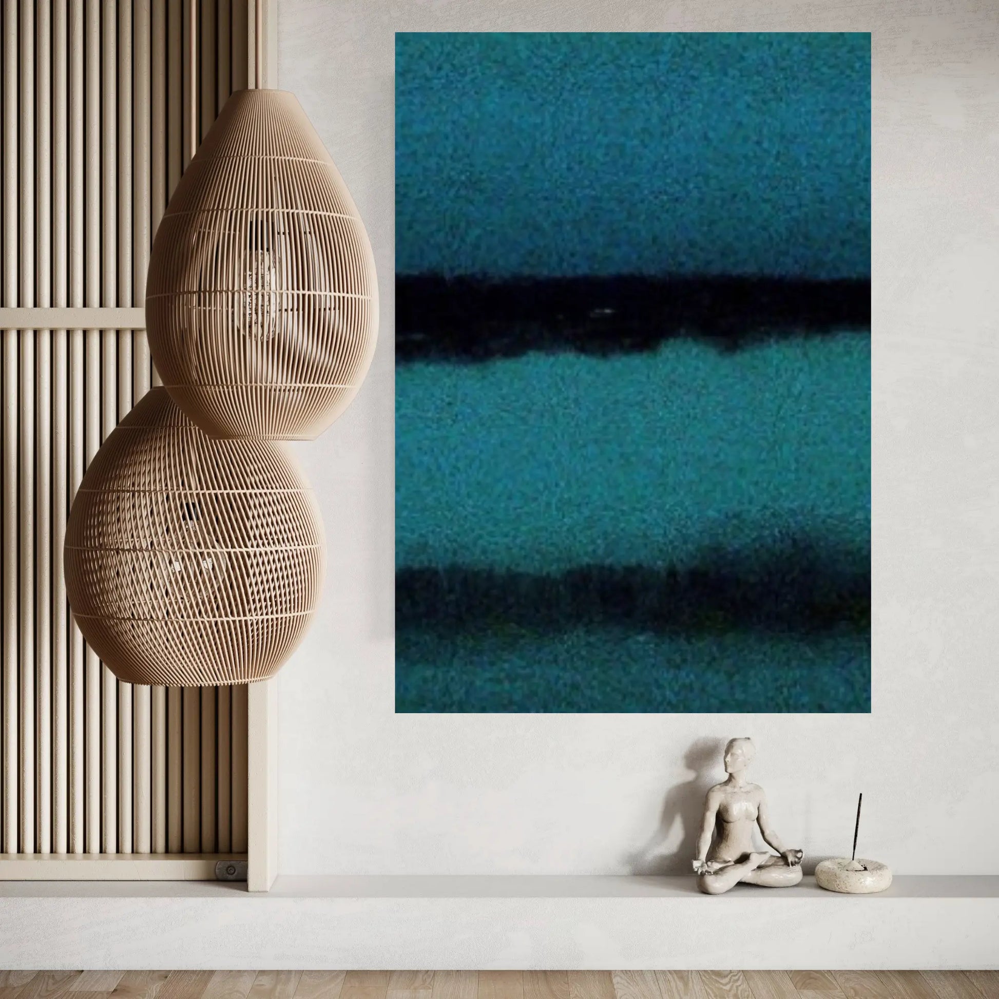 Mark Rothko Frame Canvas/Poster Art Reproduction, Rothko Reproduction - Y Canvas