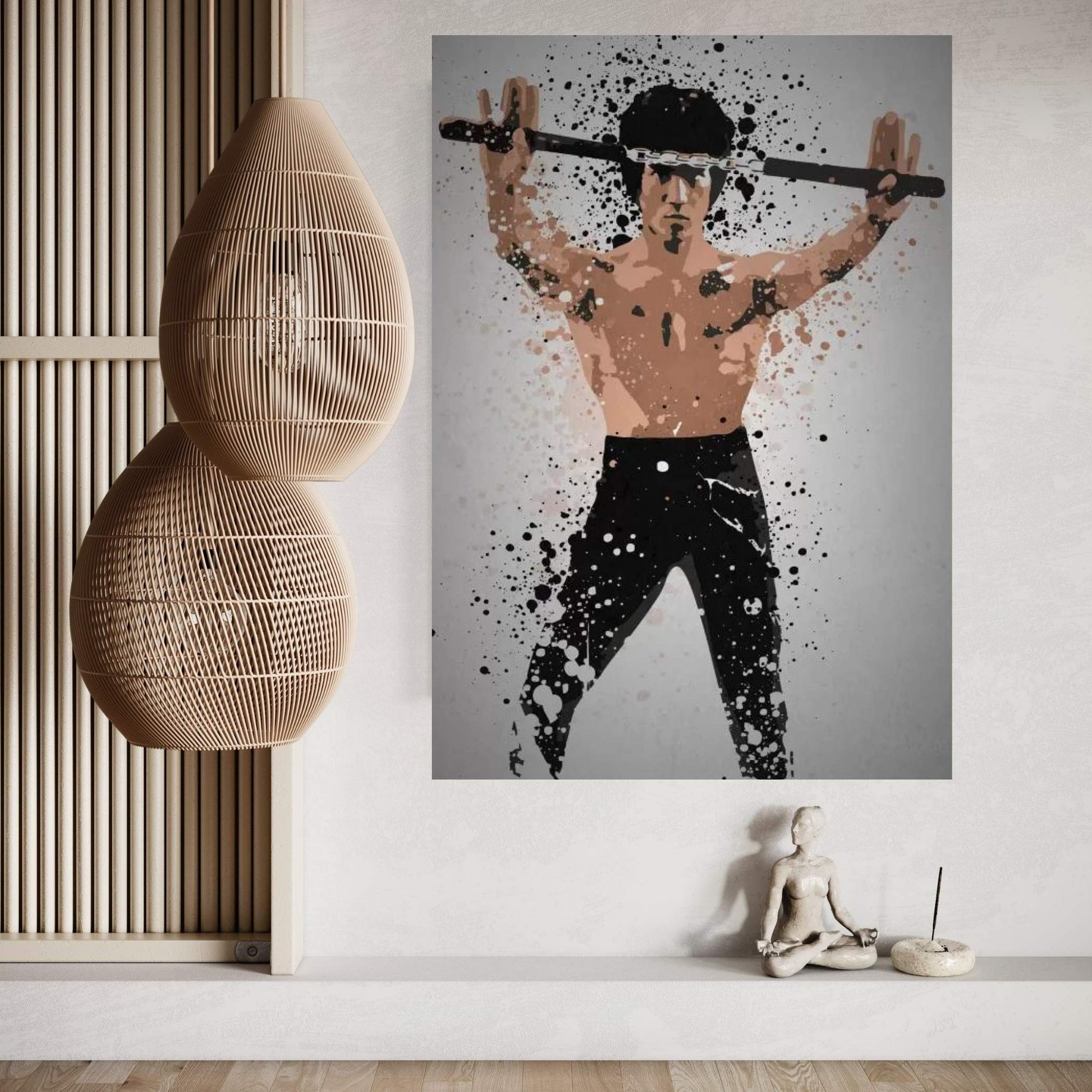Enter The Dragon Canvas Wall Art - Y Canvas