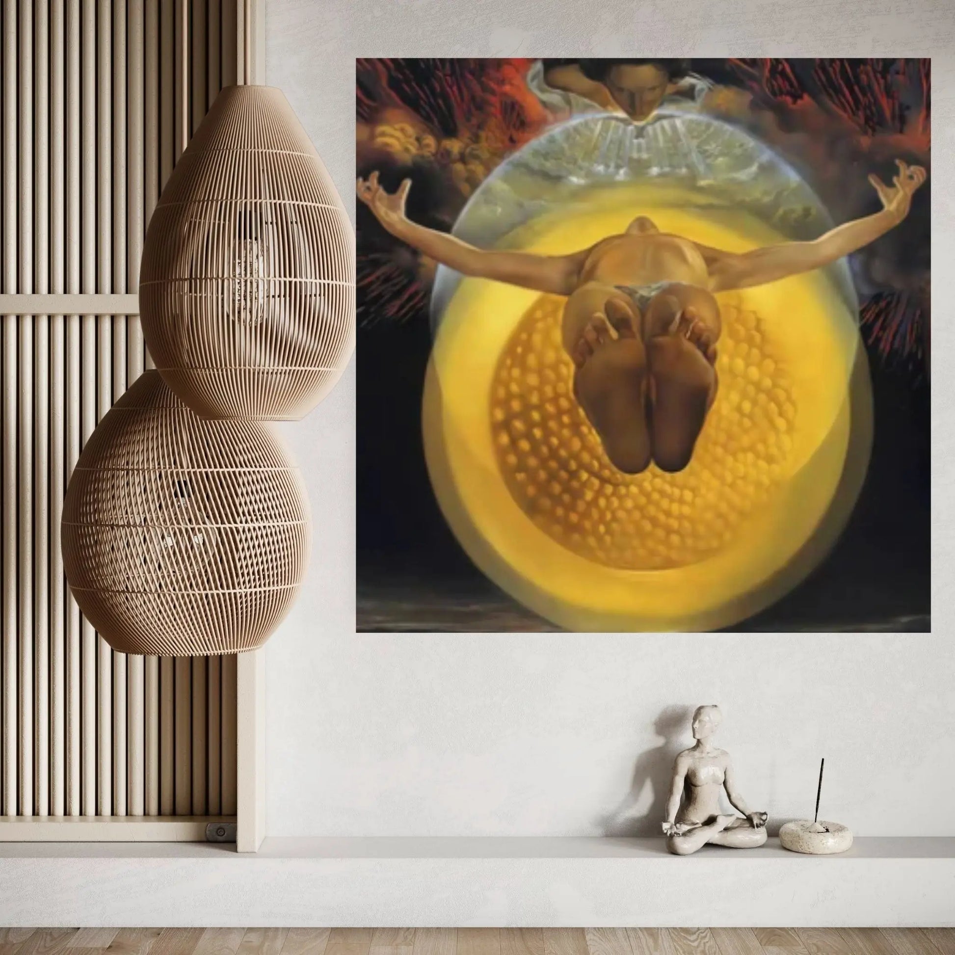 Salvador Dali - Canvas Wall Art Print, Salvador Dali Exhibition 1947 Poster - Surrealism Wall Art - Y Canvas