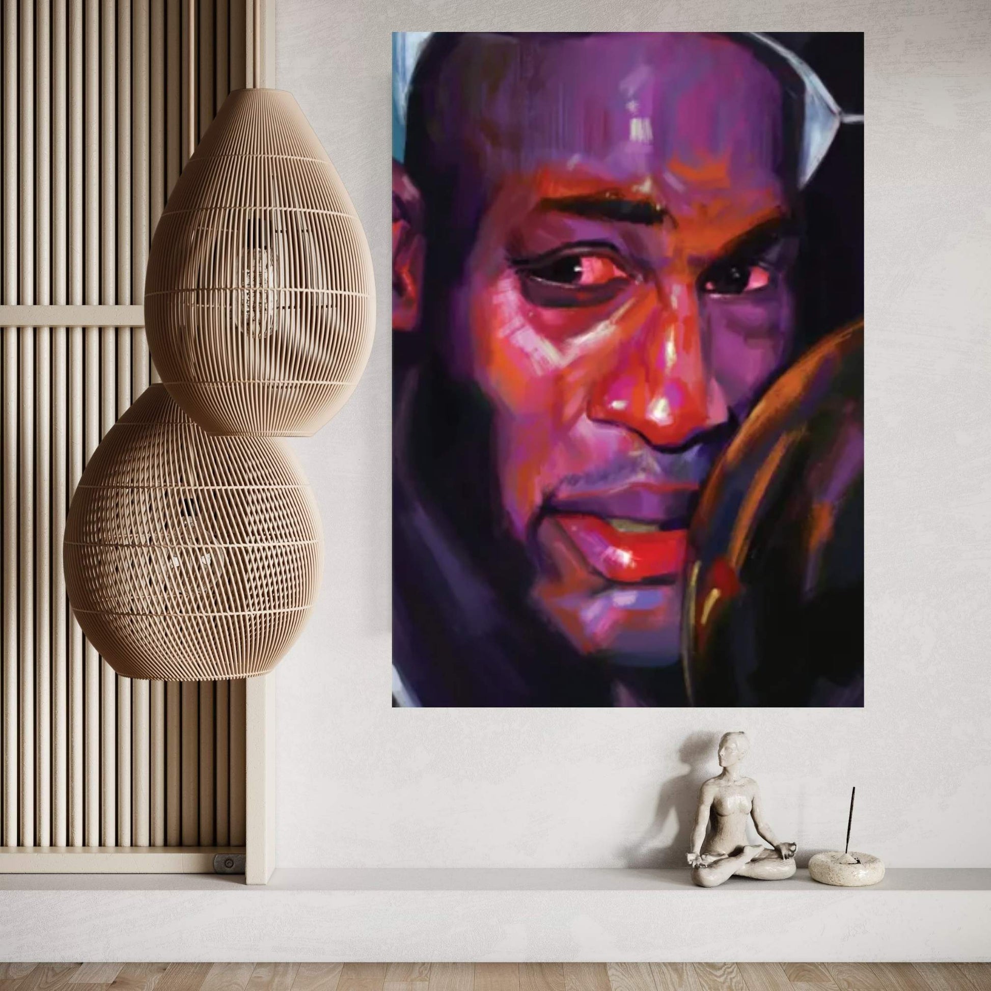 Michael Jordan Canvas Wall Art - Y Canvas
