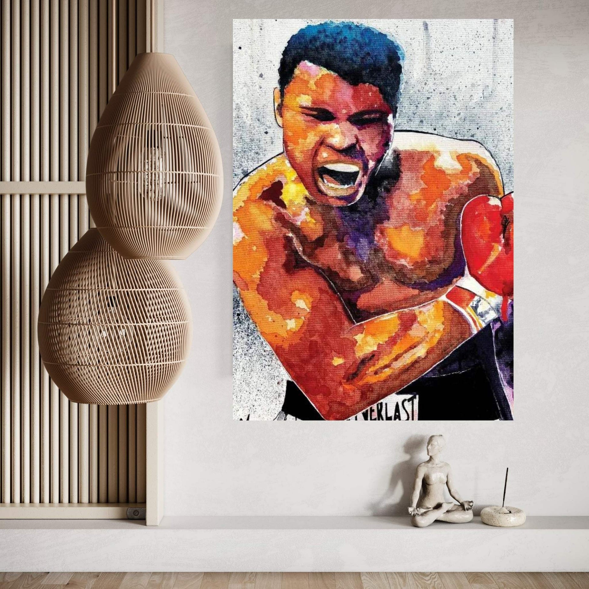 Muhammad Ali - The Greatest Canvas Wall Art - Y Canvas