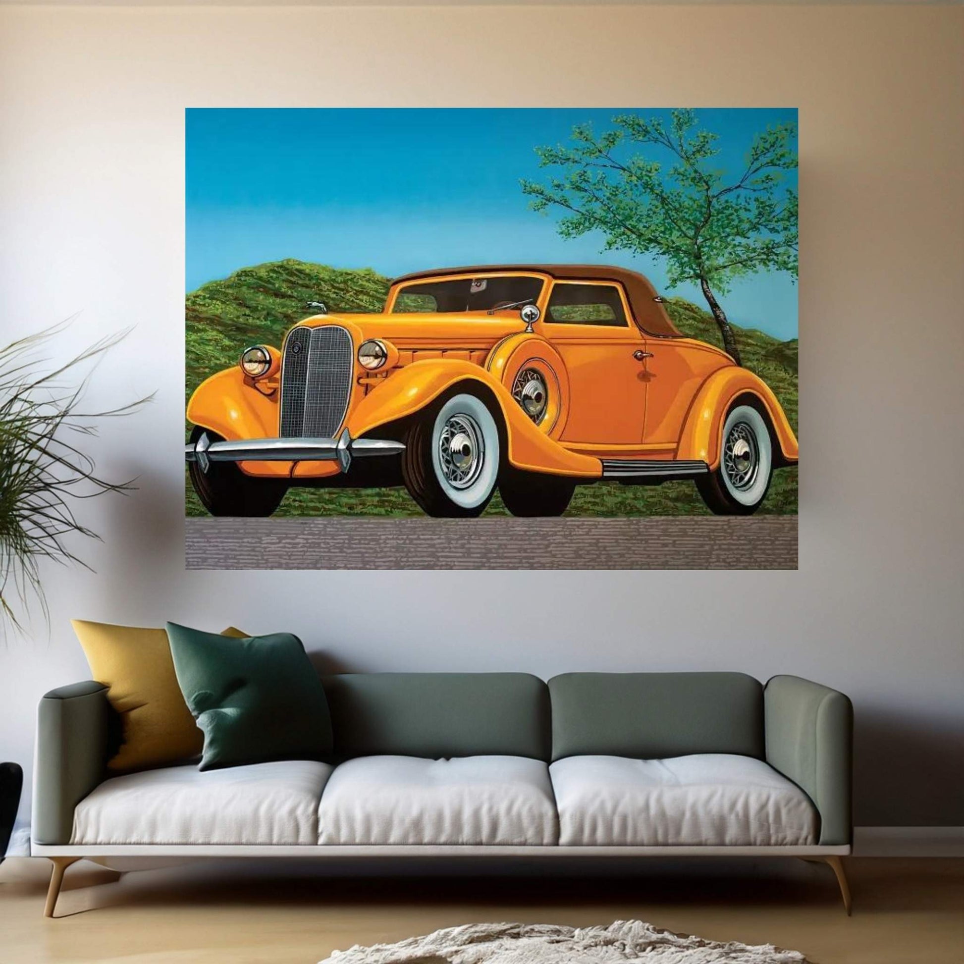 Lincoln Canvas Wall Art - Y Canvas