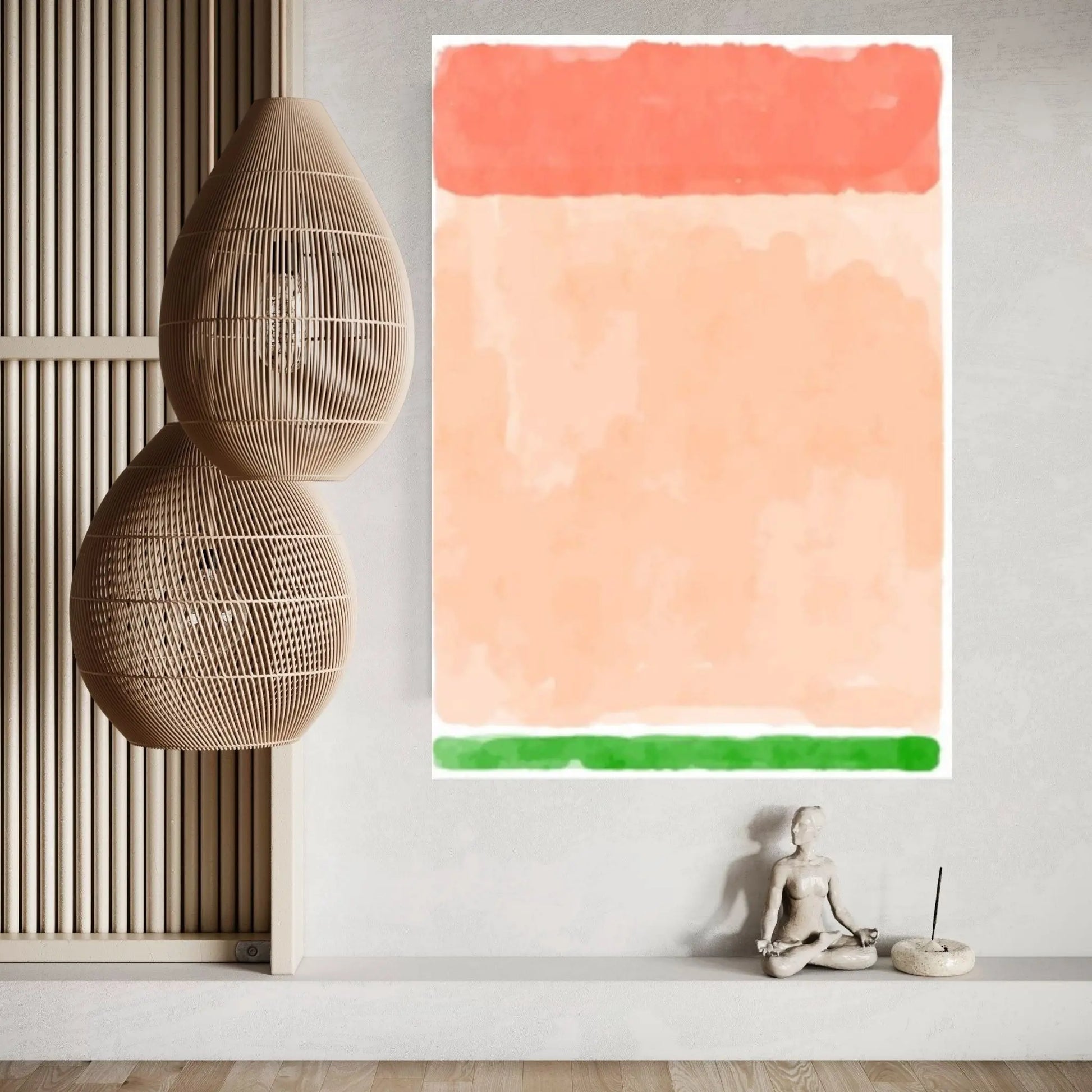 Mark Rothko Frame Canvas/Poster Art Reproduction, Rothko Reproduction - Y Canvas