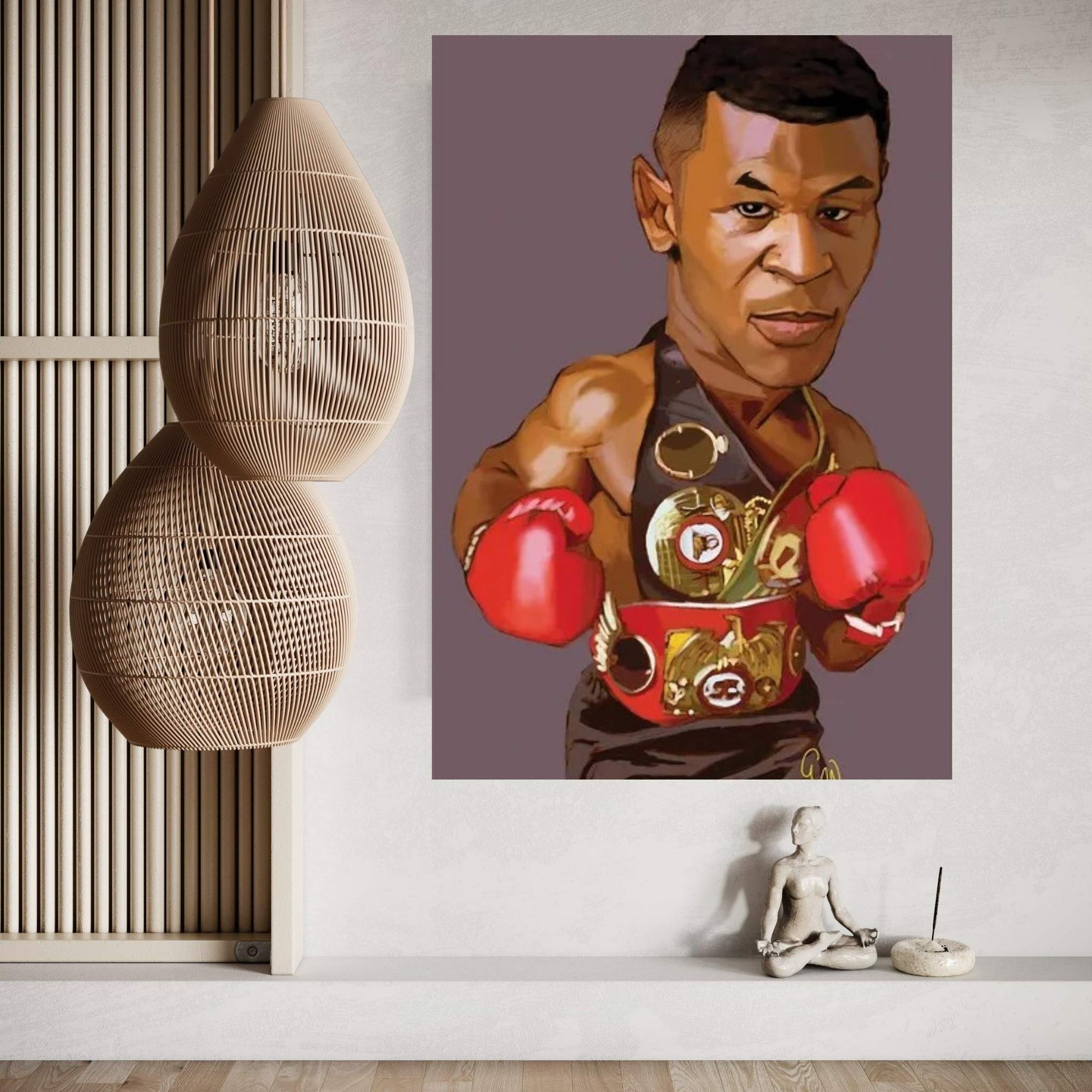 Iron Mike Canvas Wall Art - Y Canvas