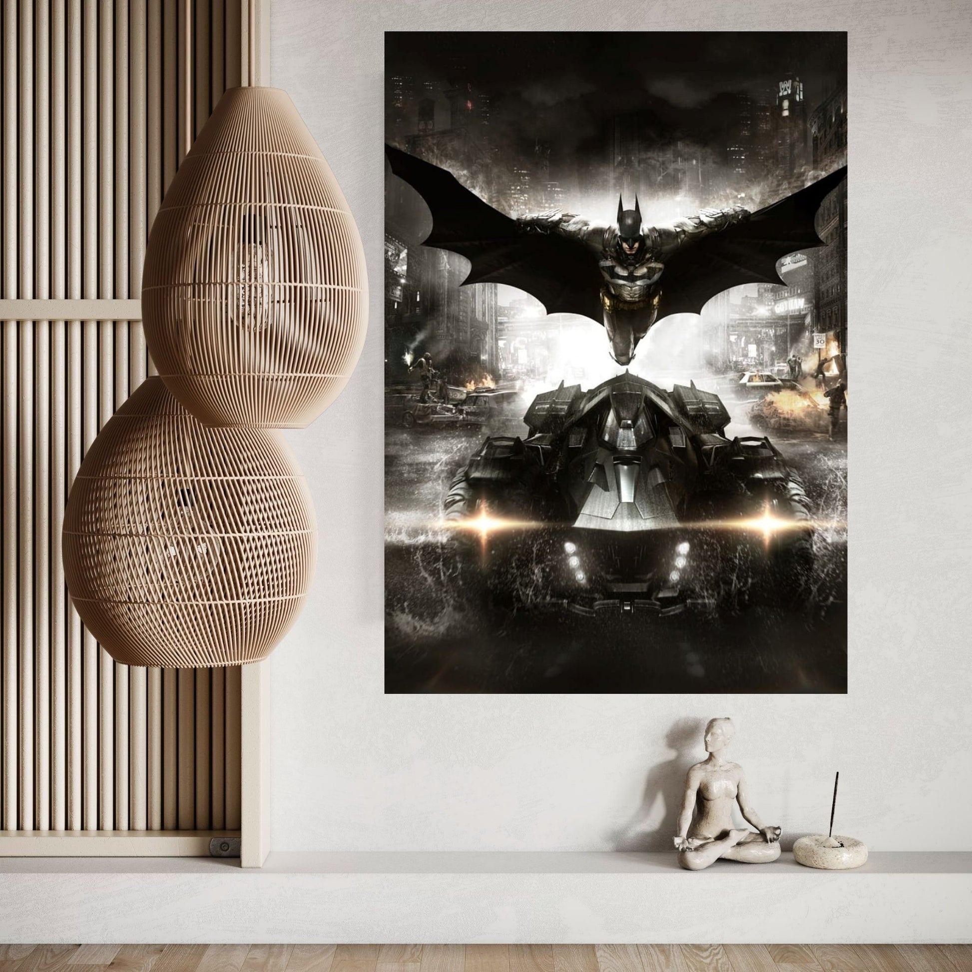 Batman Canvas Wall Art - Y Canvas