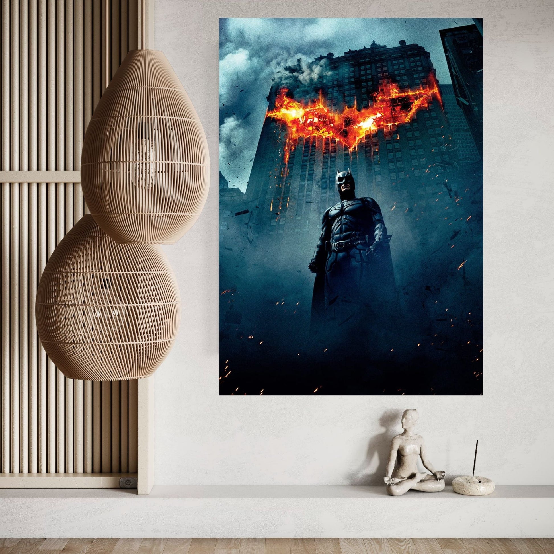 The Dark Knight Batman Canvas Wall Art - Y Canvas