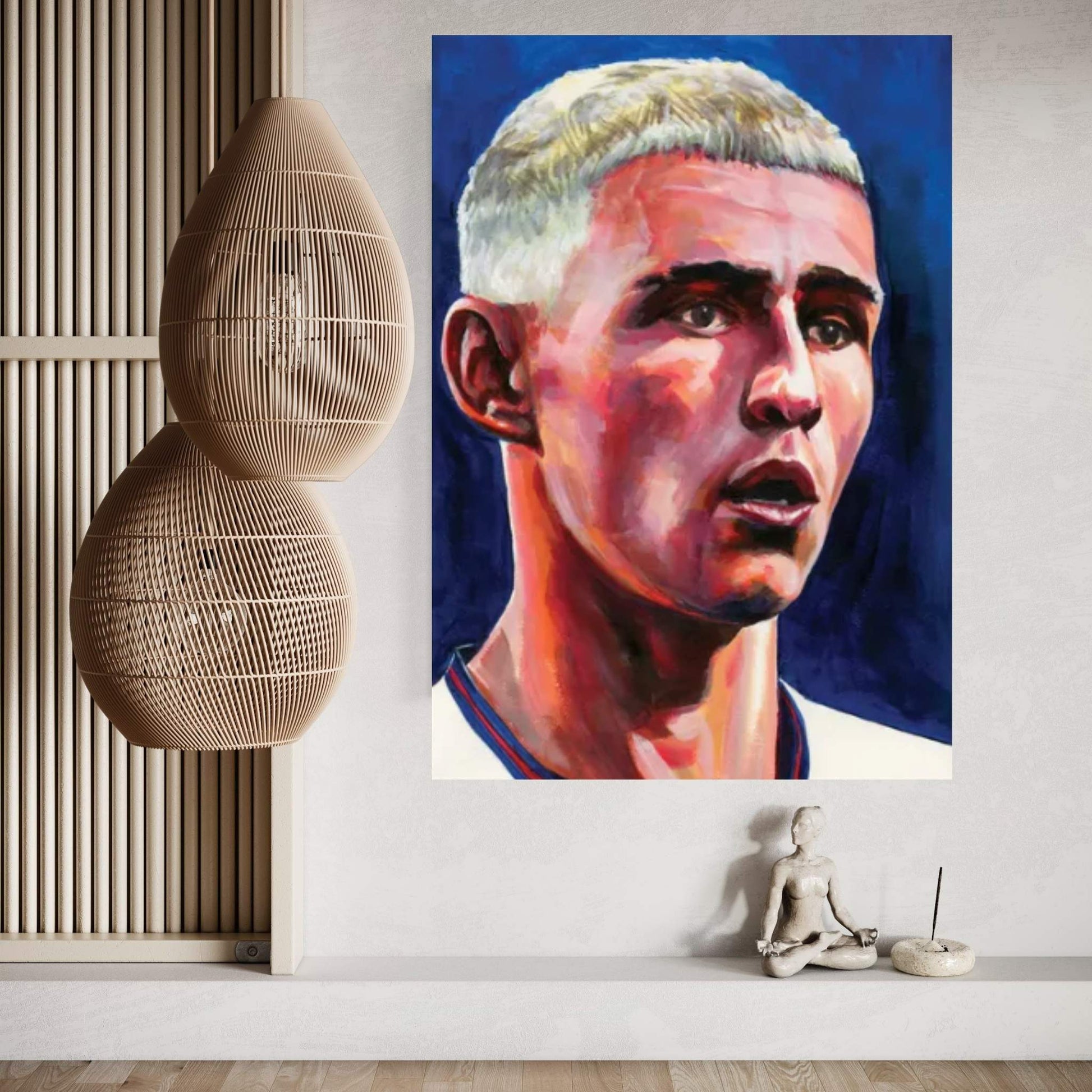 Phil Foden Canvas Wall Art - Y Canvas