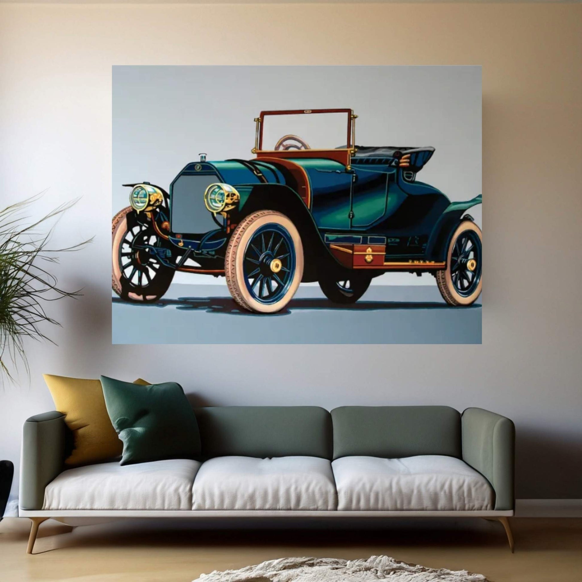 Isotta Fraschini Tipo 1911 Canvas Wall Art - Y Canvas