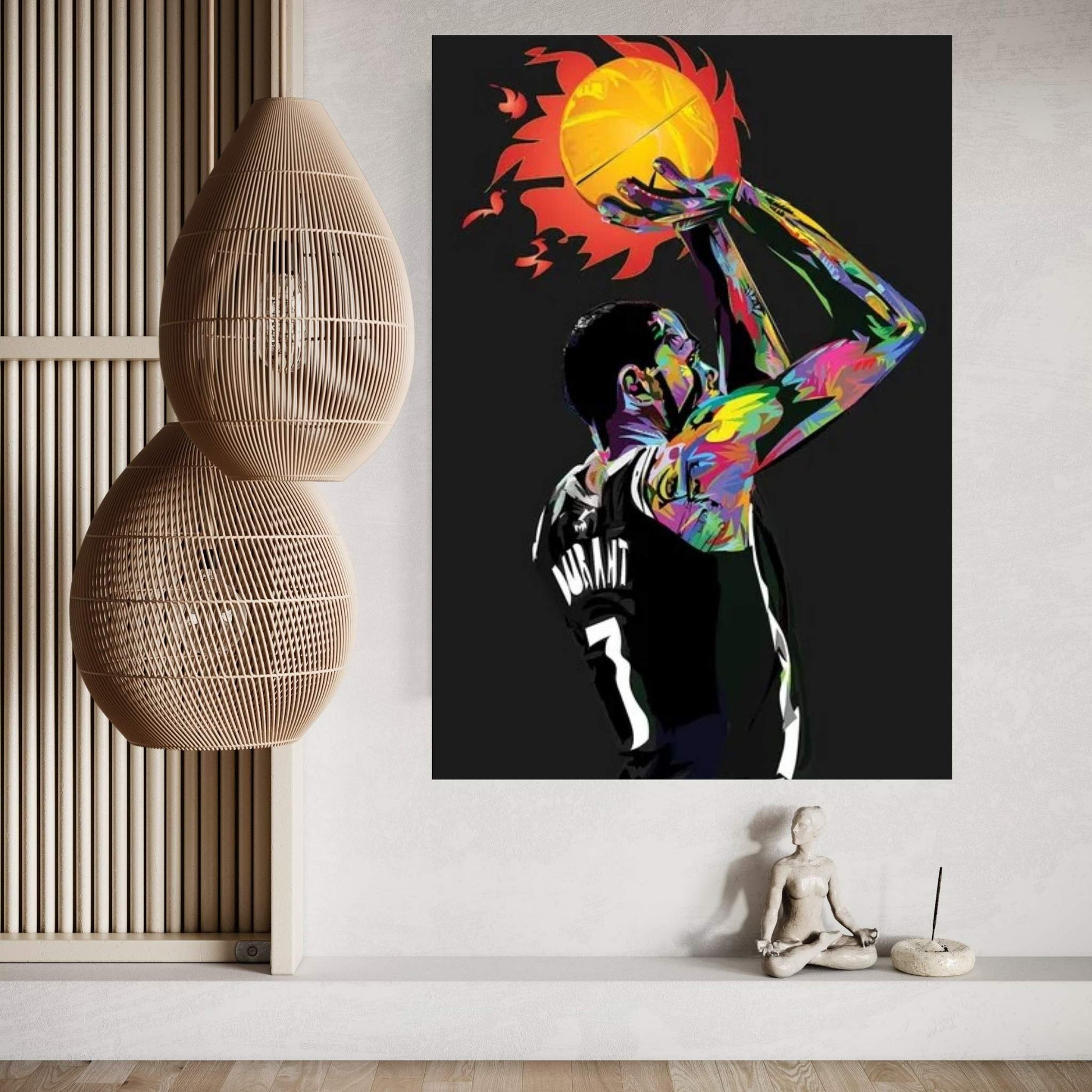 Durant Canvas Wall Art - Y Canvas