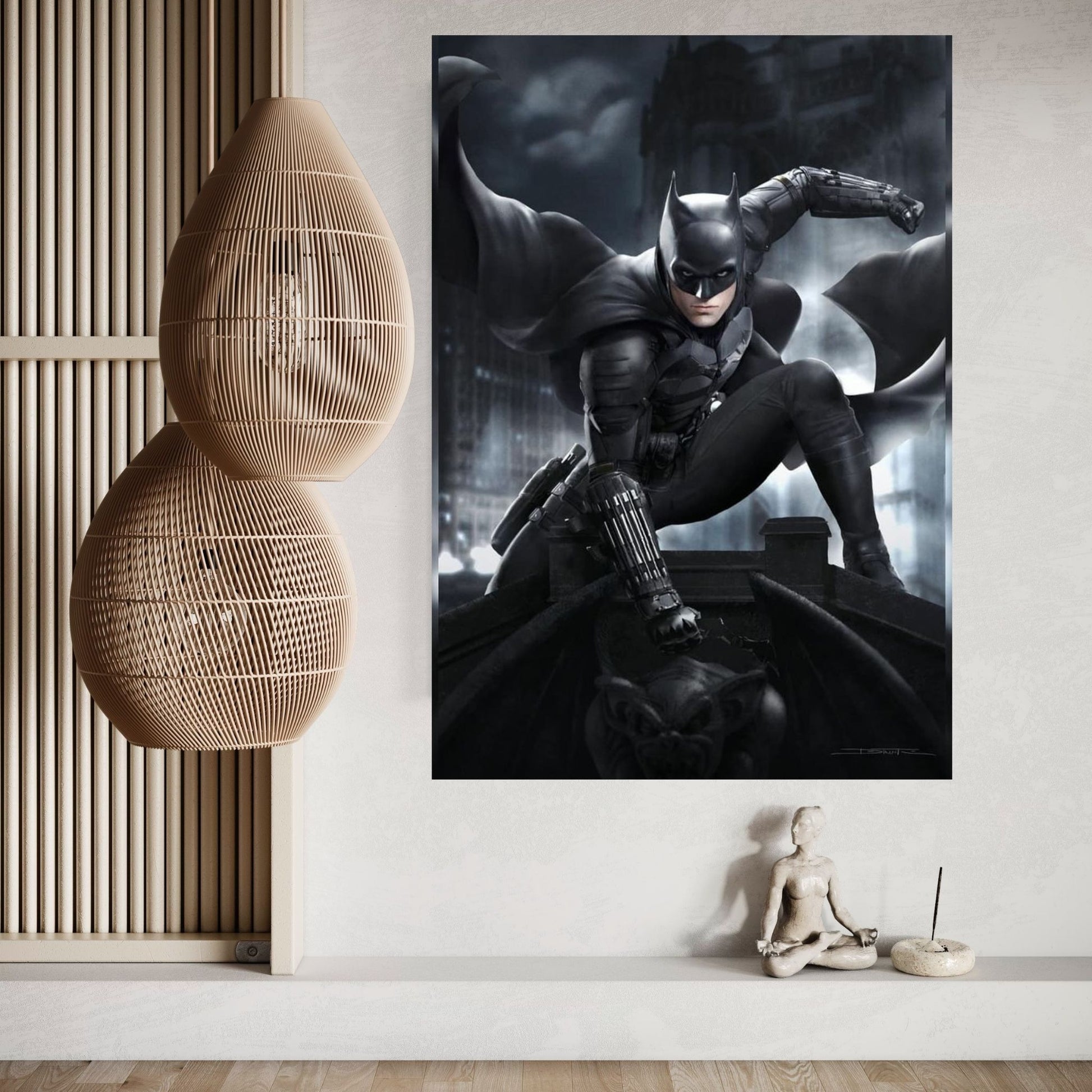 Batman Canvas Wall Art - Y Canvas