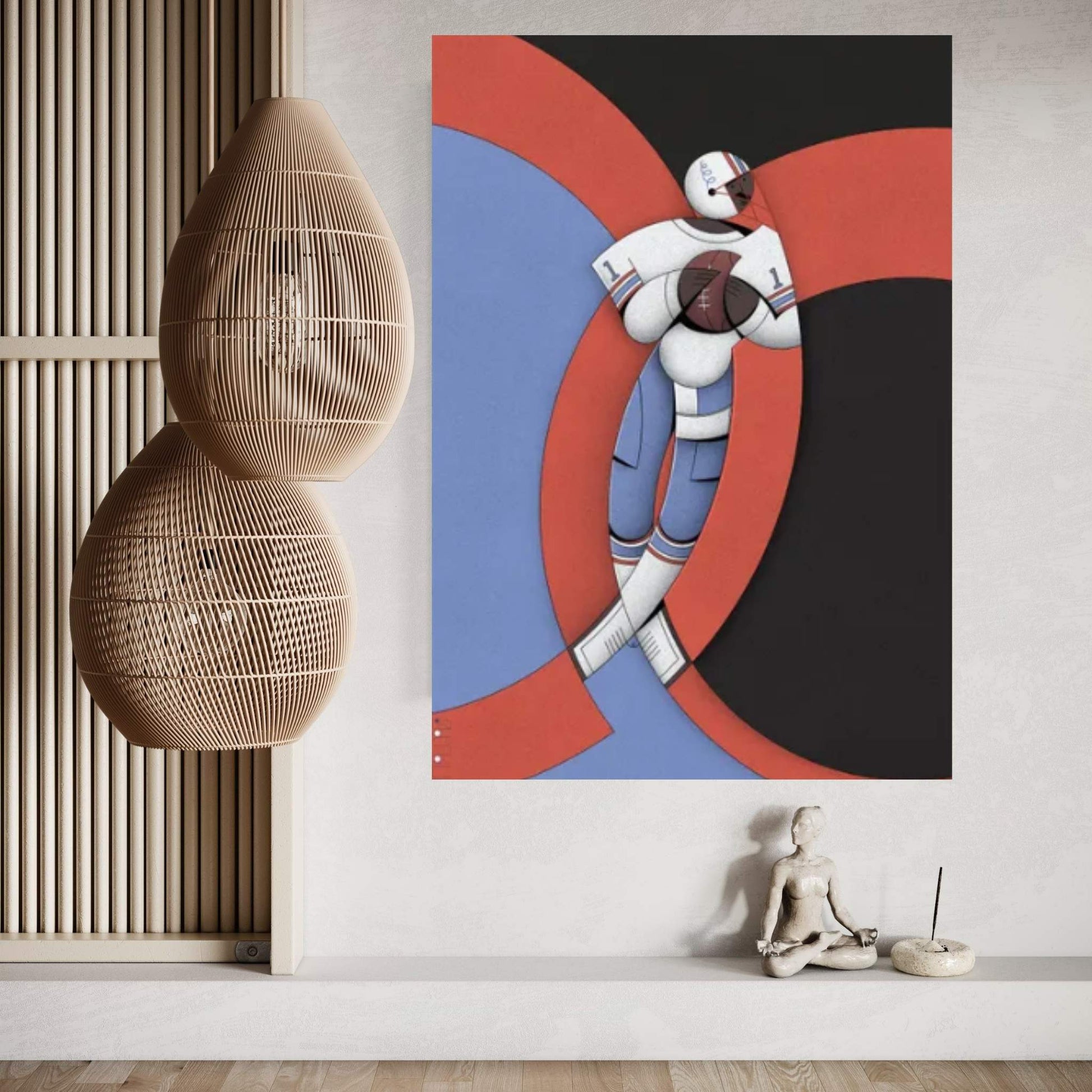 Moon Canvas Wall Art - Y Canvas