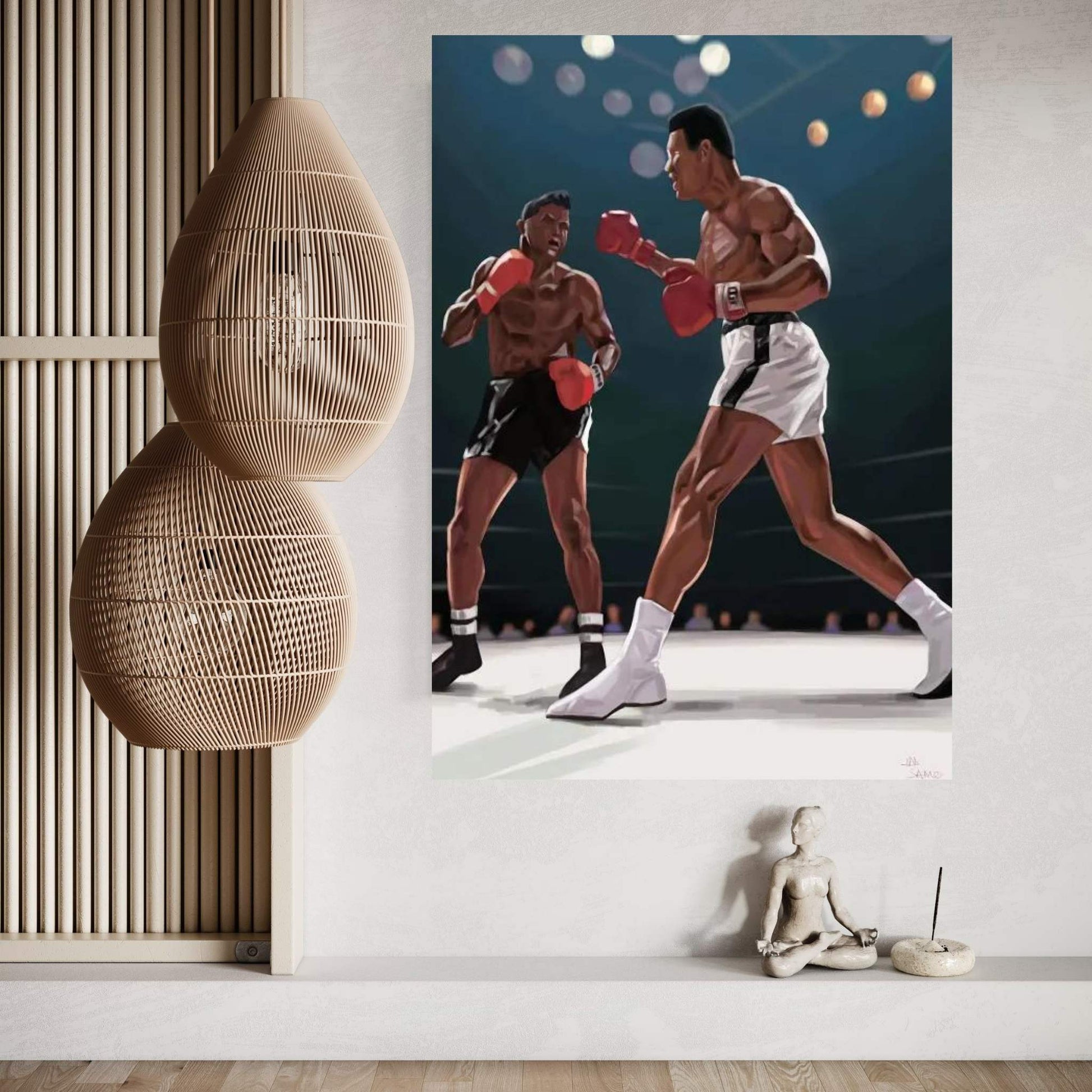 Ali Canvas Wall Art - Y Canvas
