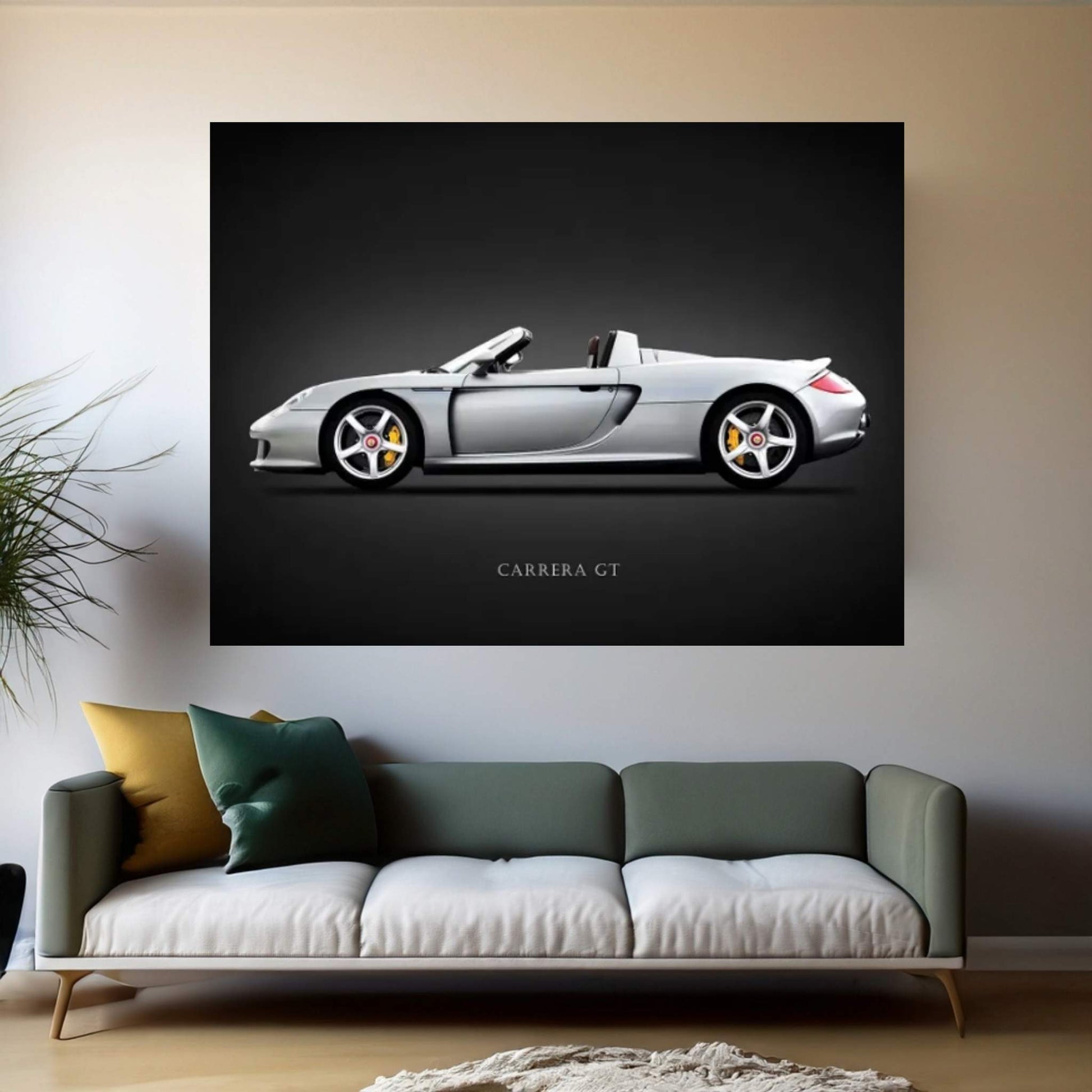 Porsche Carrera GT 2004 Canvas Wall Art - Y Canvas