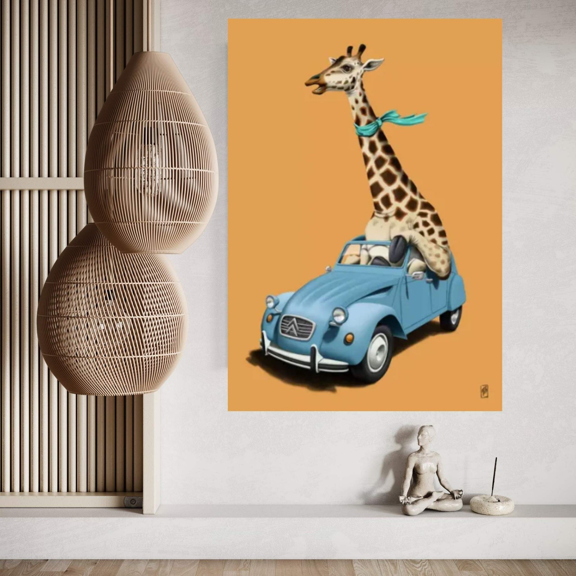 Riding High! III Canvas Wall Art - Y Canvas