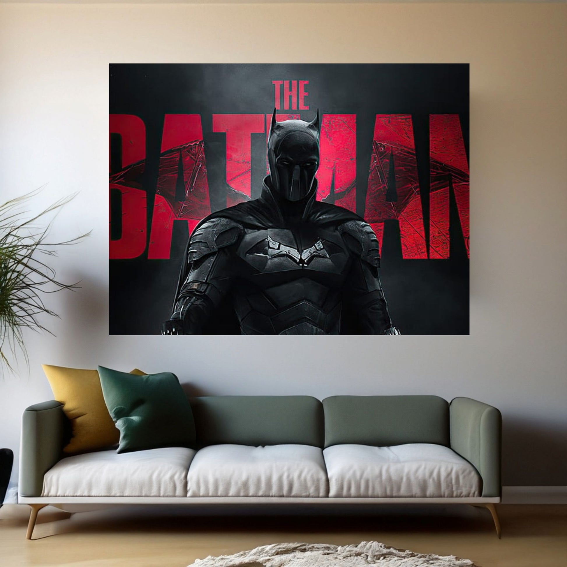The Batman Canvas Wall Art - Y Canvas