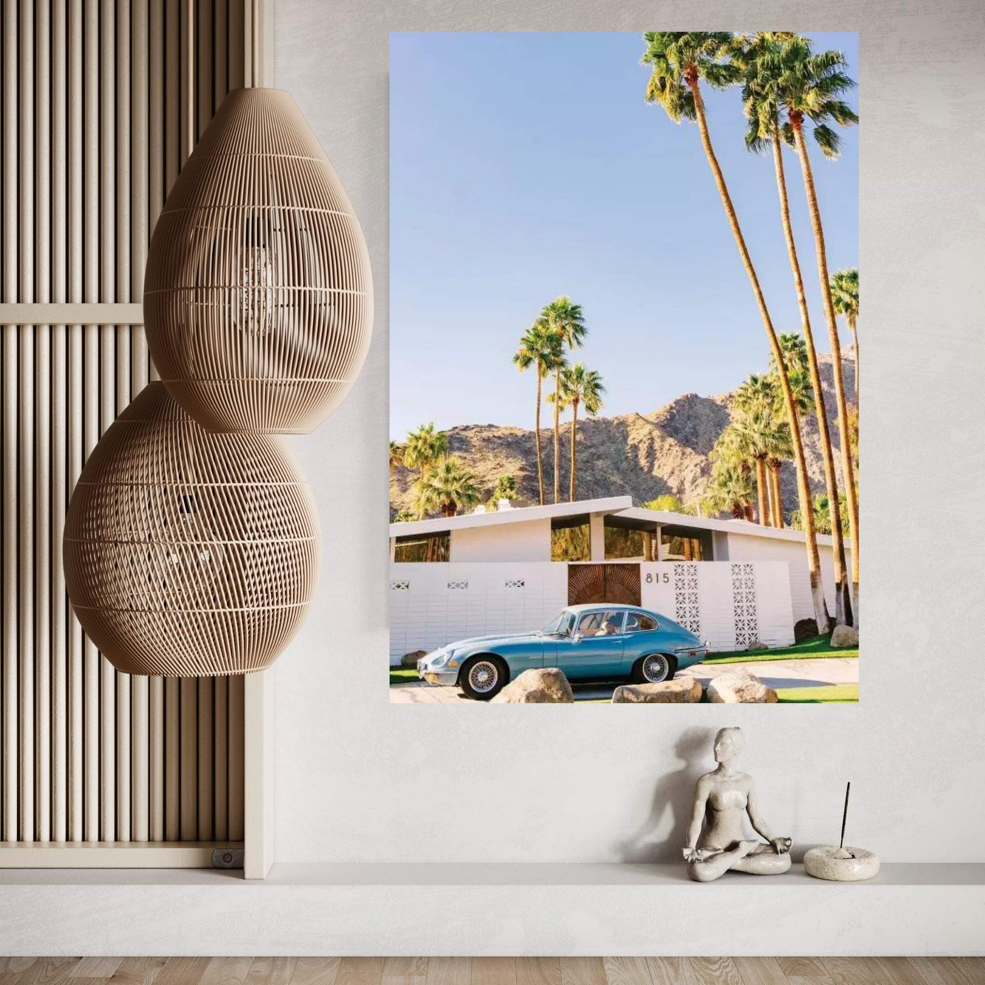 Palm Springs Ride VIII Canvas Wall Art - Y Canvas