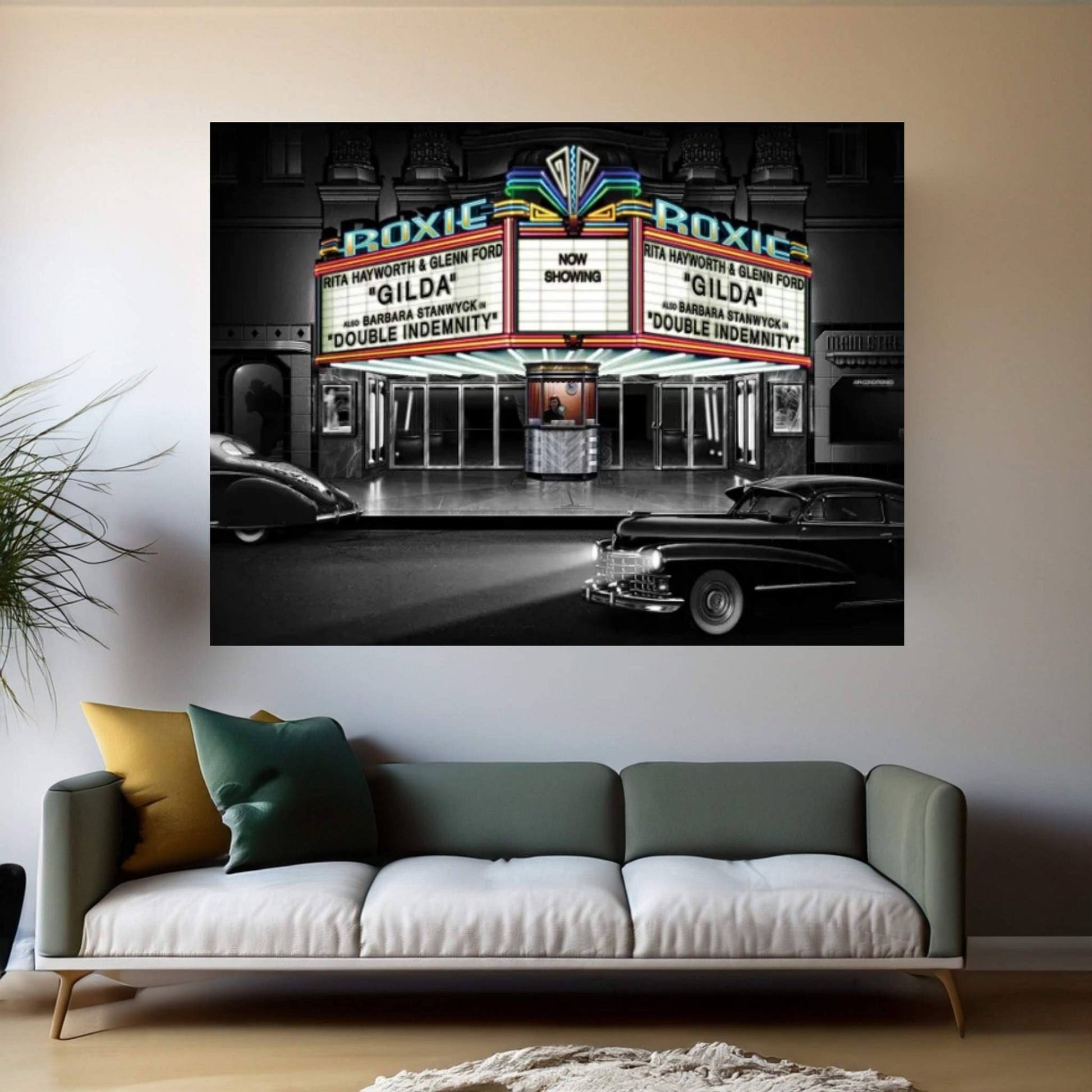 Roxie Canvas Wall Art - Y Canvas