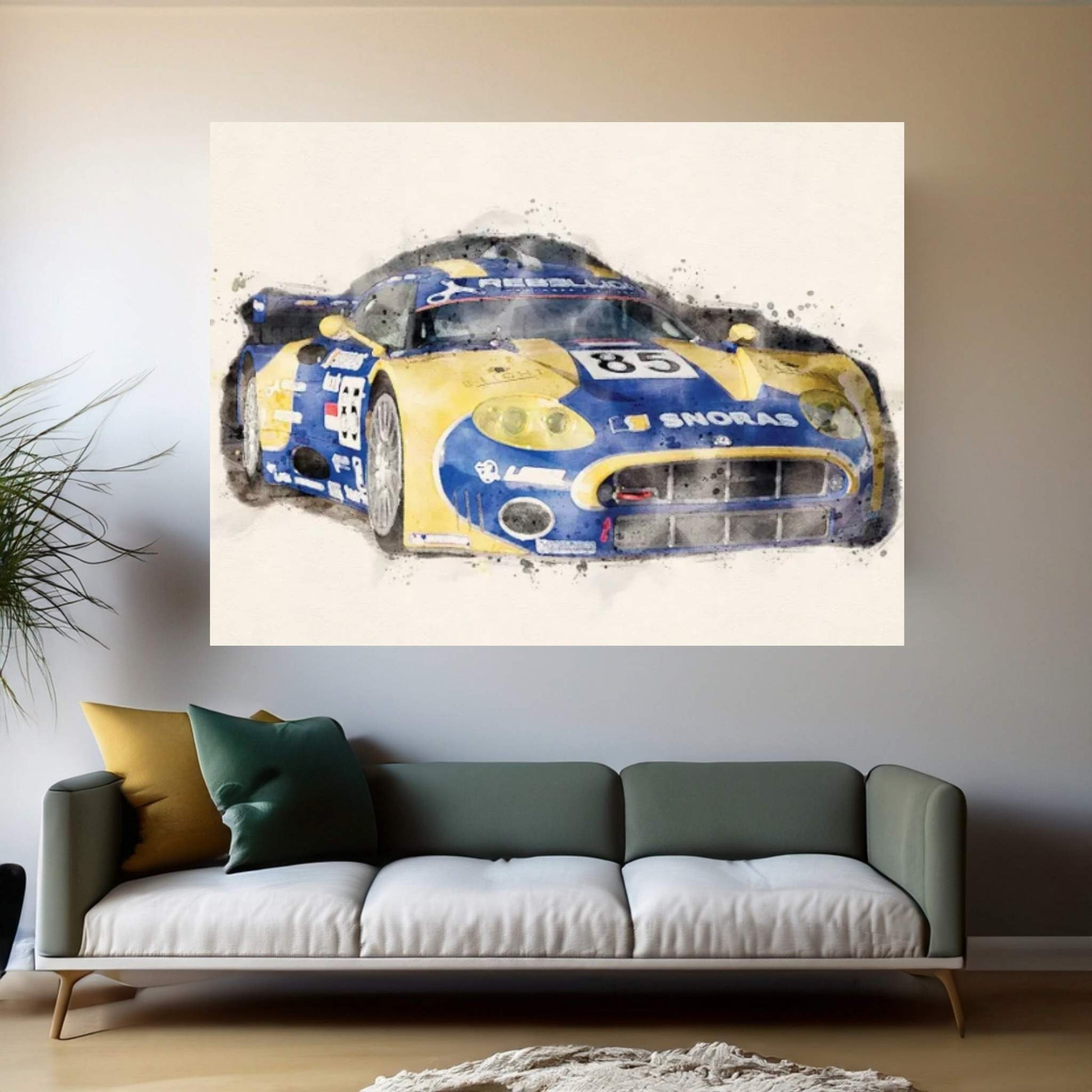 Spyker Tuning V II Canvas Wall Art - Y Canvas