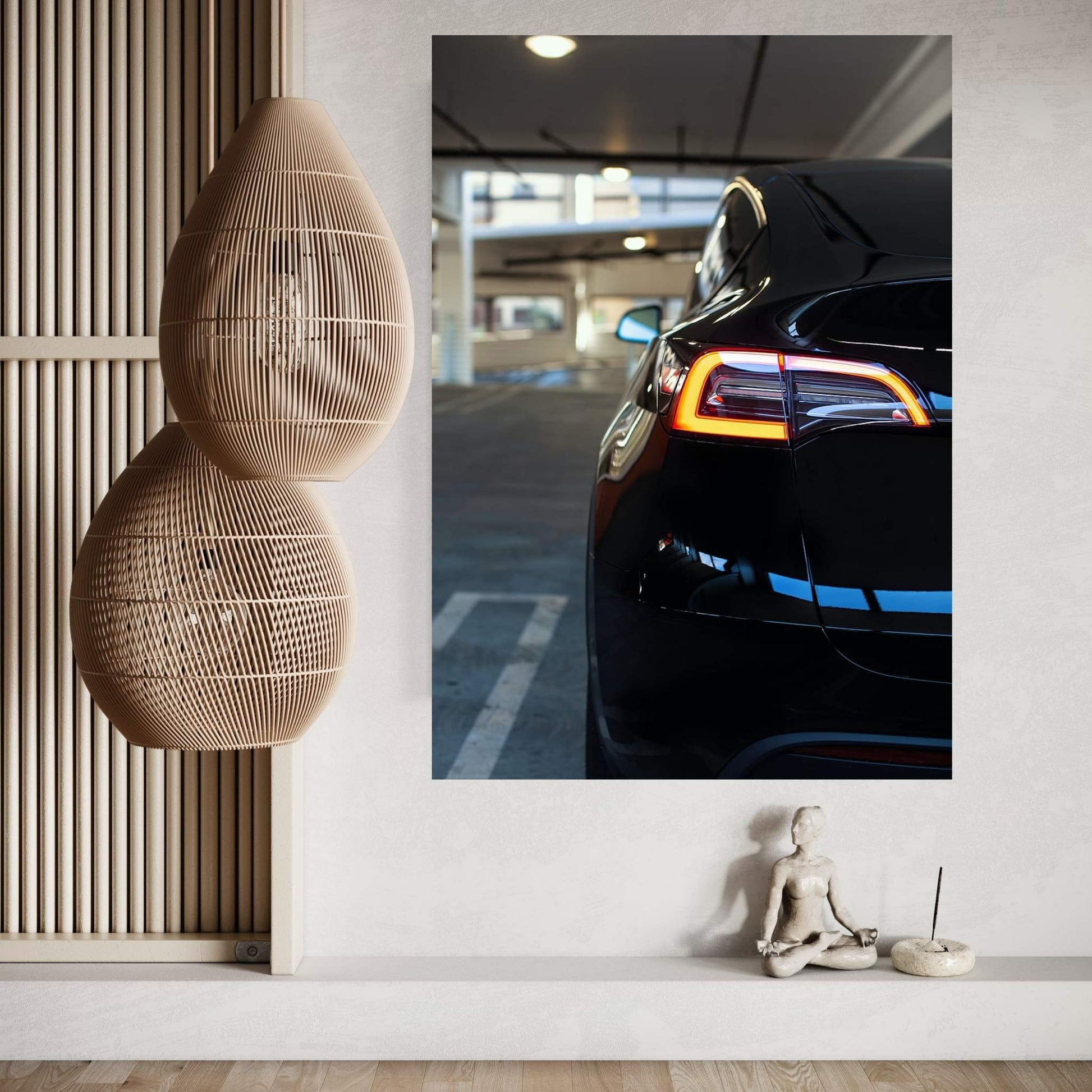 Tesla Canvas Wall Art - Y Canvas