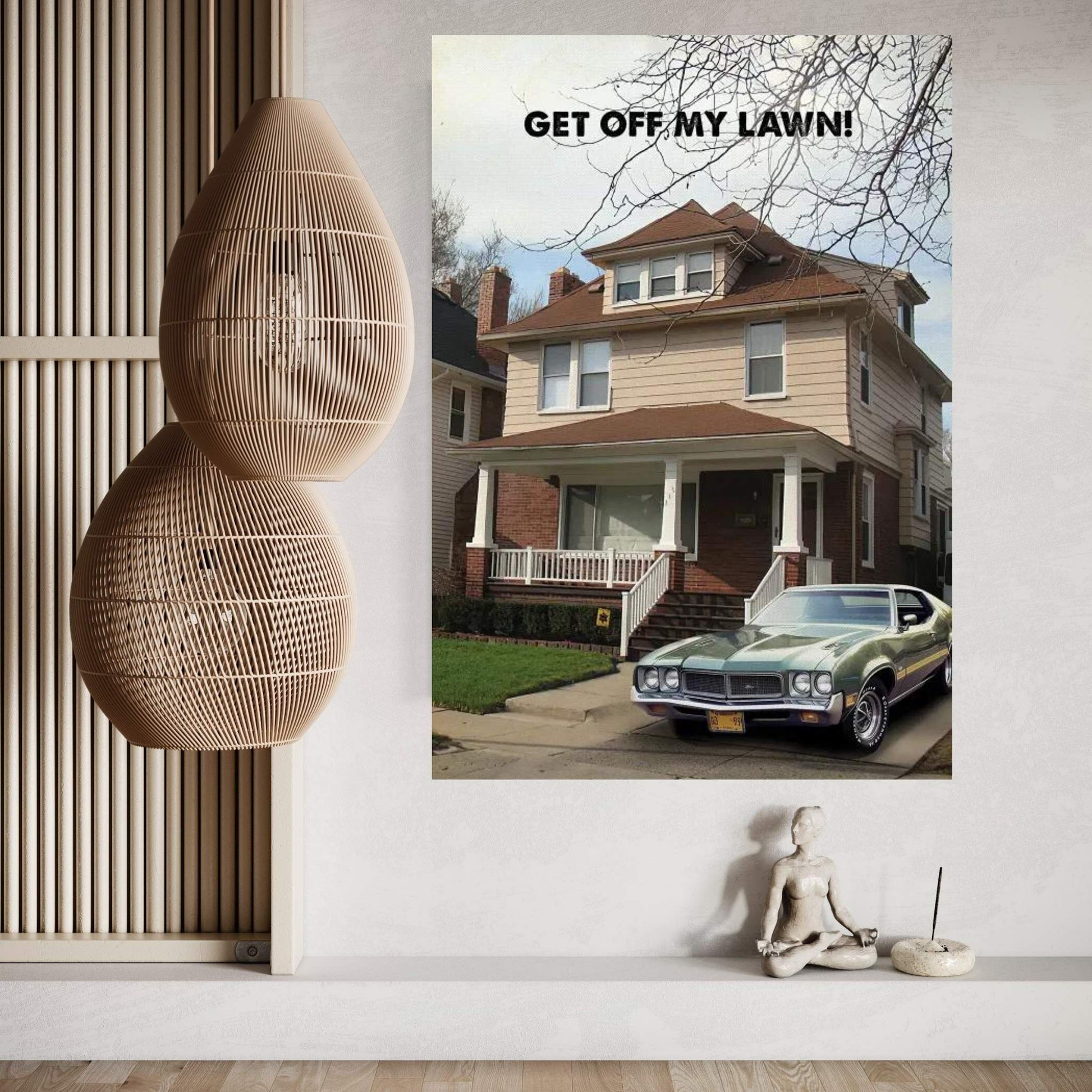 Gran Torino Canvas Wall Art - Y Canvas