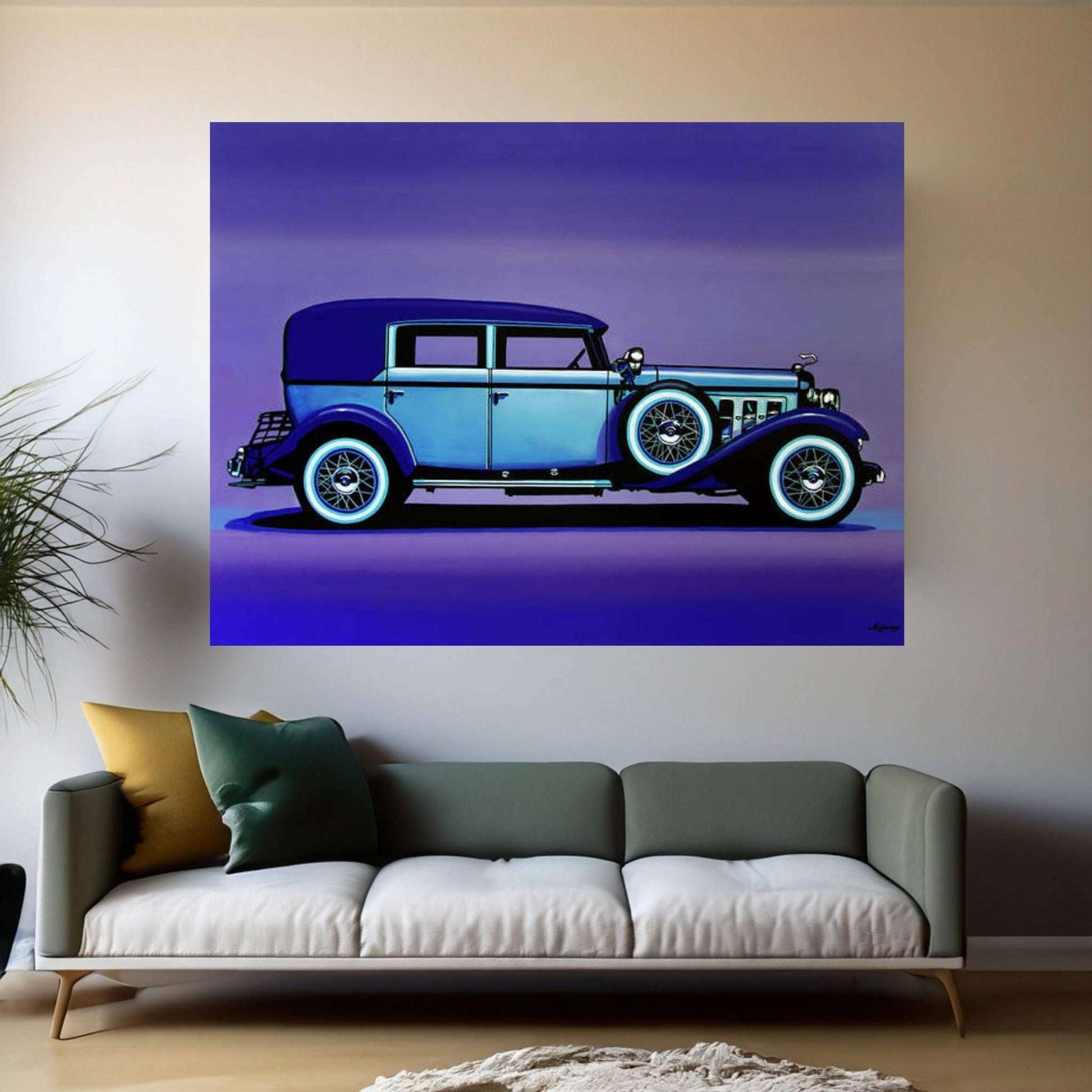 Cadillac V16 1930 Canvas Wall Art - Y Canvas