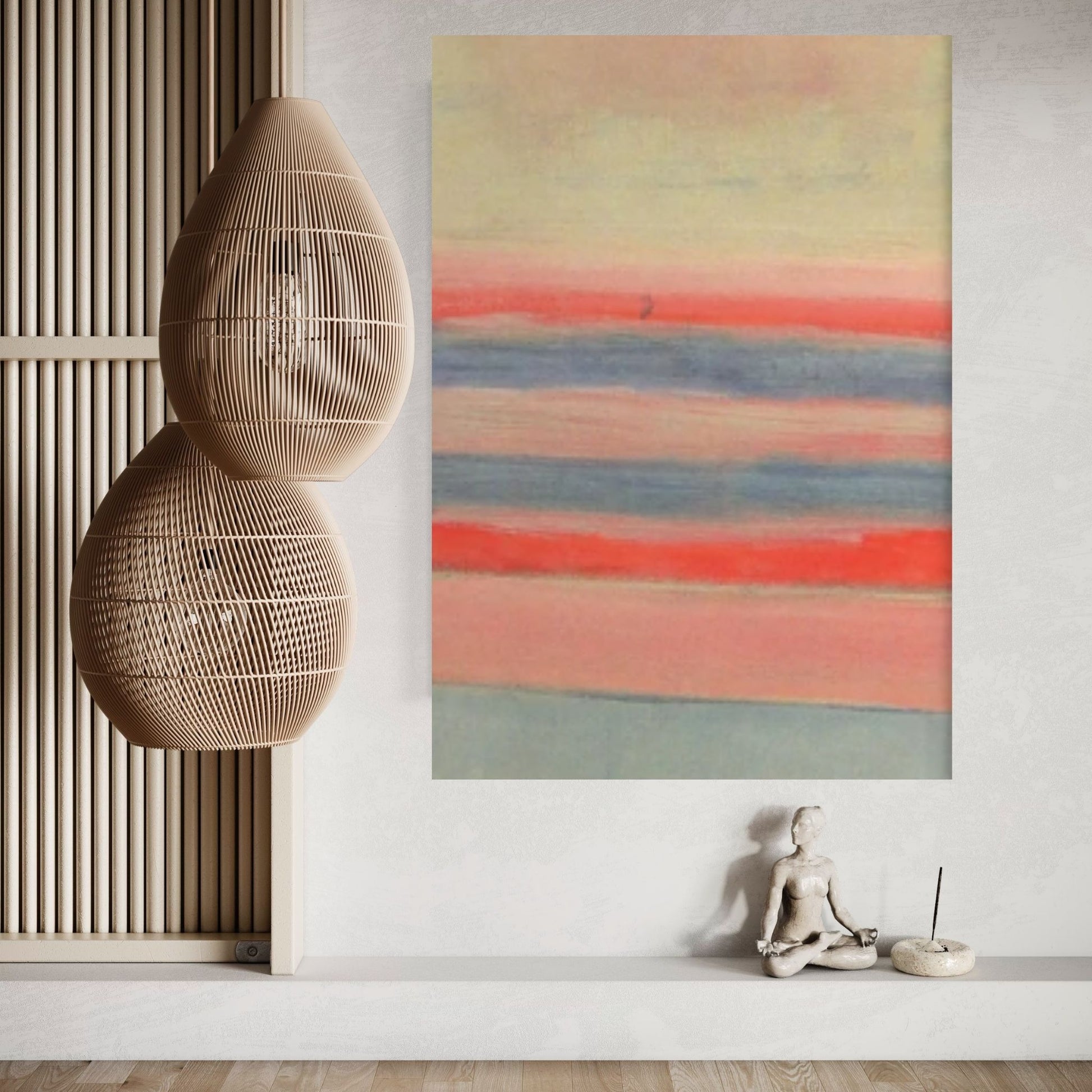 Mark Rothko Frame Canvas/Poster Art Reproduction, Rothko Reproduction, Modern Art Expressionism Painting - Y Canvas