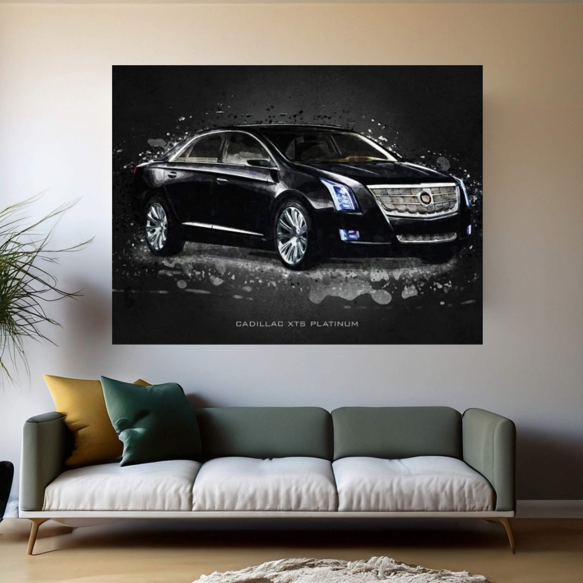 Cadillac XTS Platinum Canvas Wall Art - Y Canvas