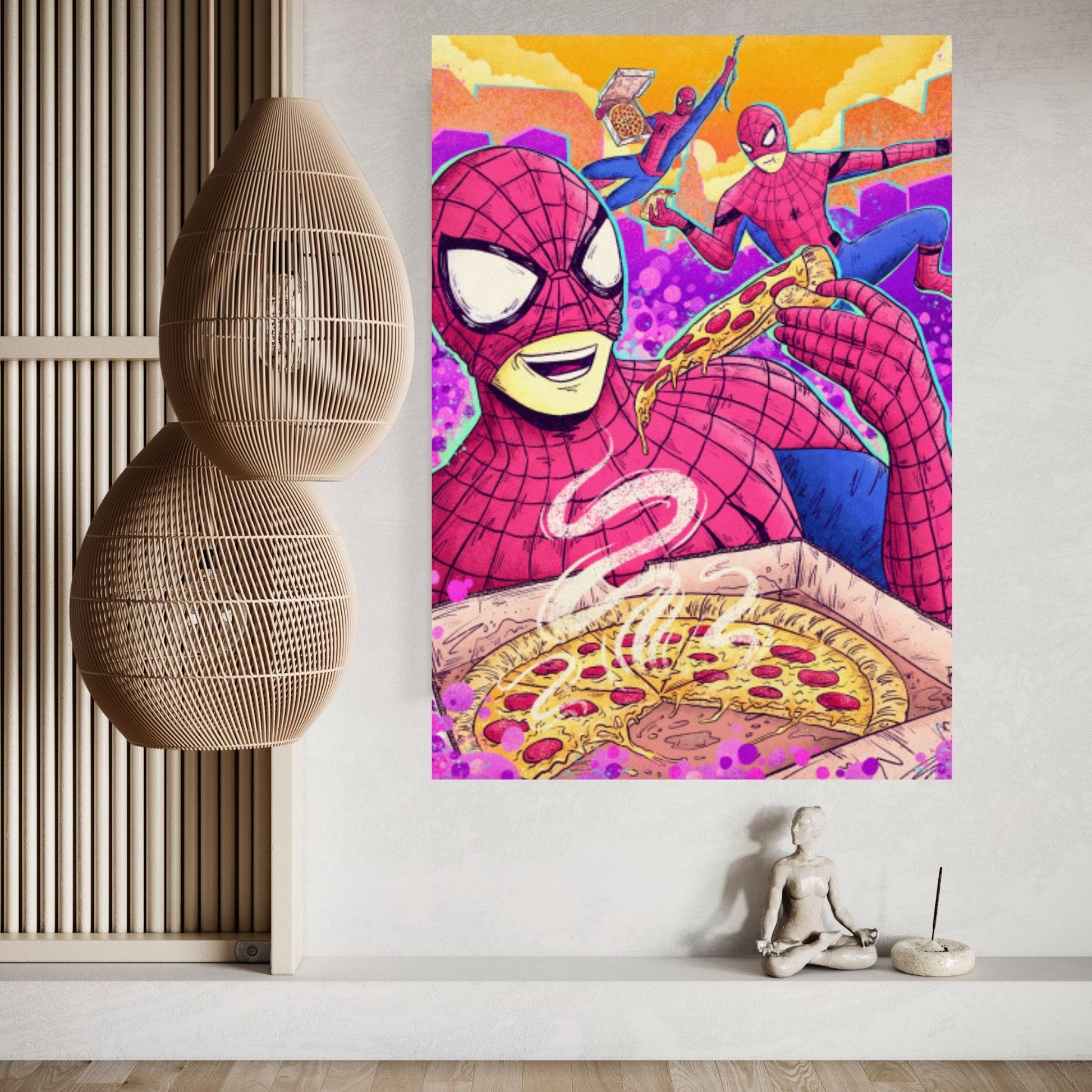 Spiderman Canvas Wall Art - Y Canvas