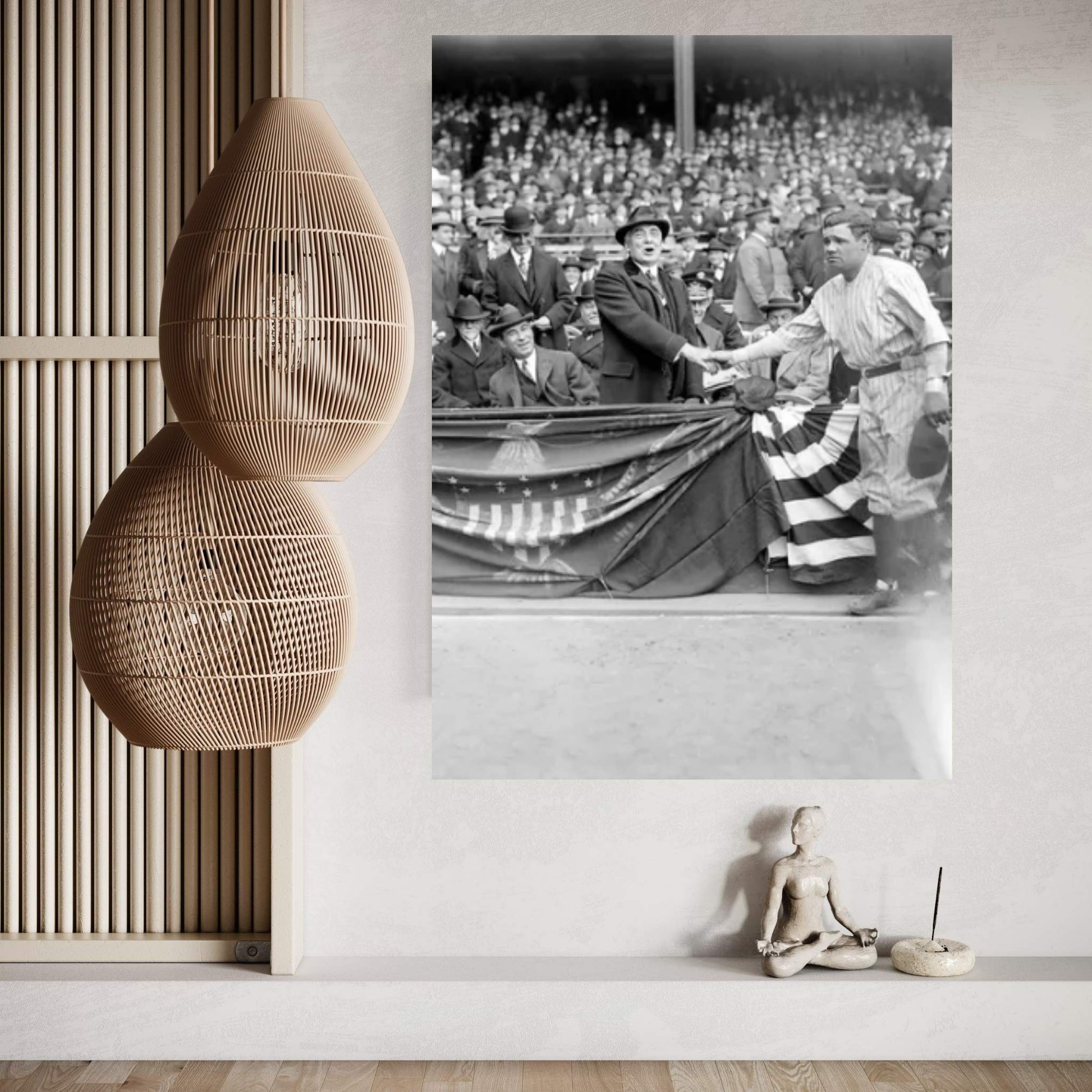 George H. Ruth Canvas Wall Art - Y Canvas
