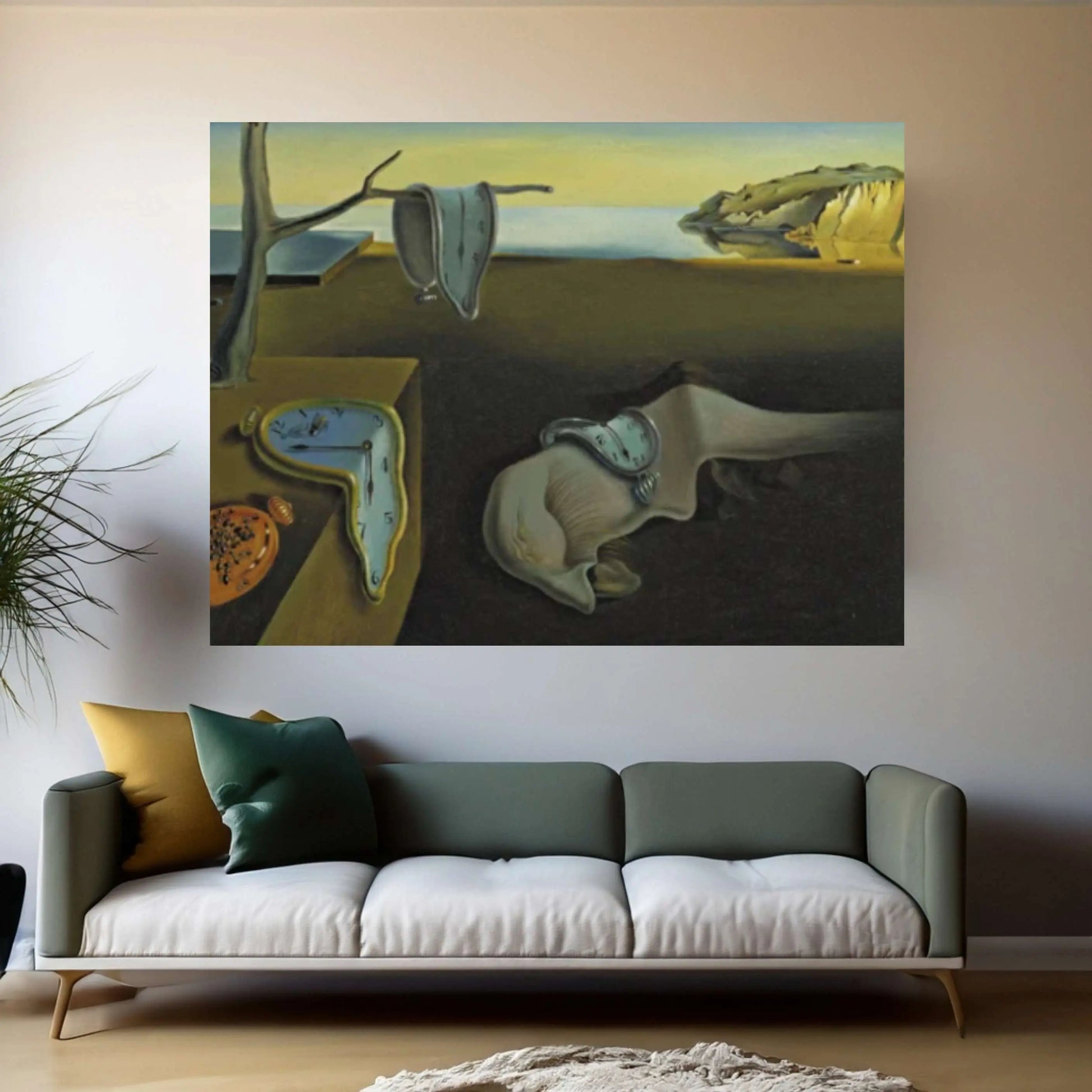 Salvador Dali Canvas, Salvador Dali Wall Art, Salvador Dali Clocks, Salvador Dali The Persistence Of Memory Canvas - Y Canvas