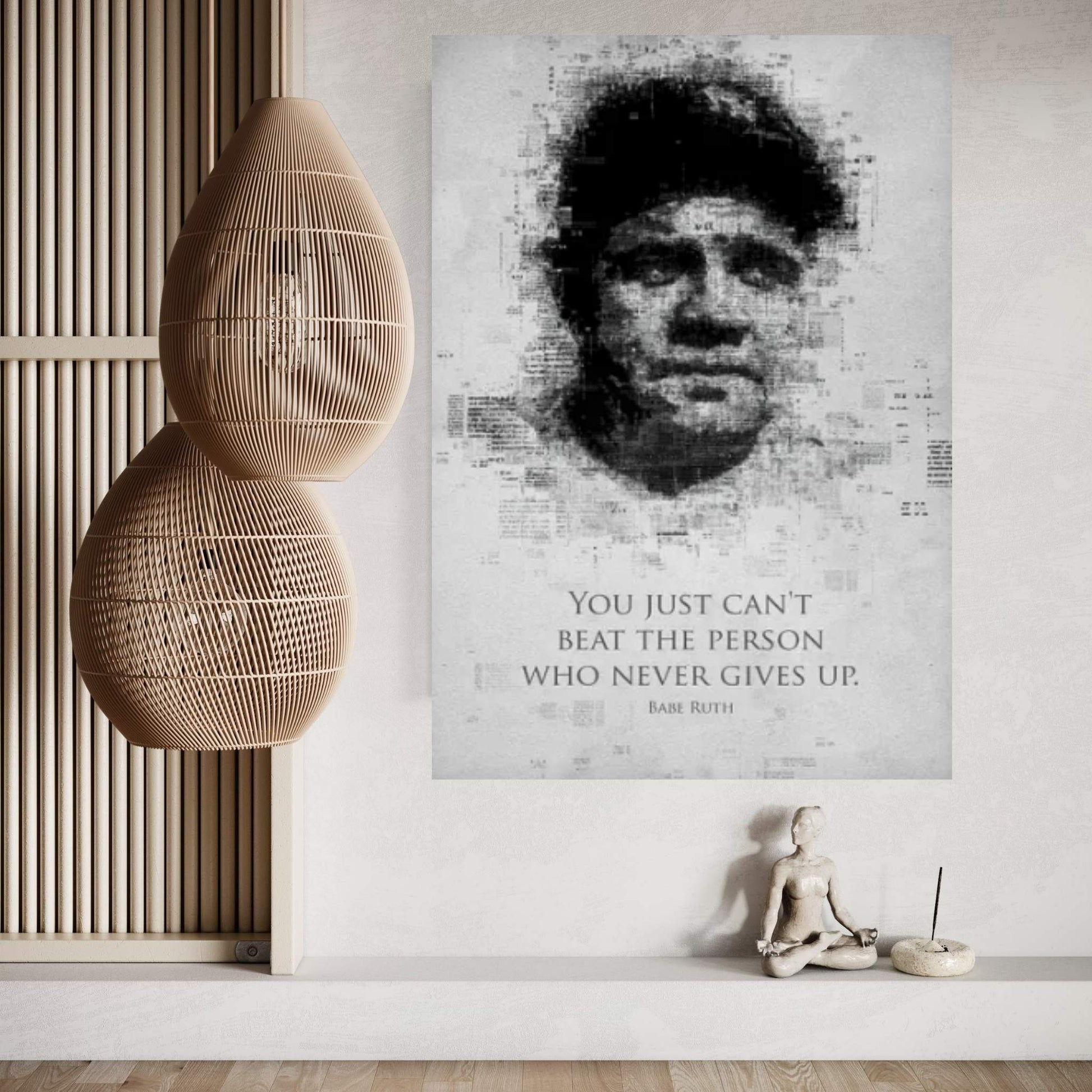 Babe Ruth Canvas Wall Art - Y Canvas