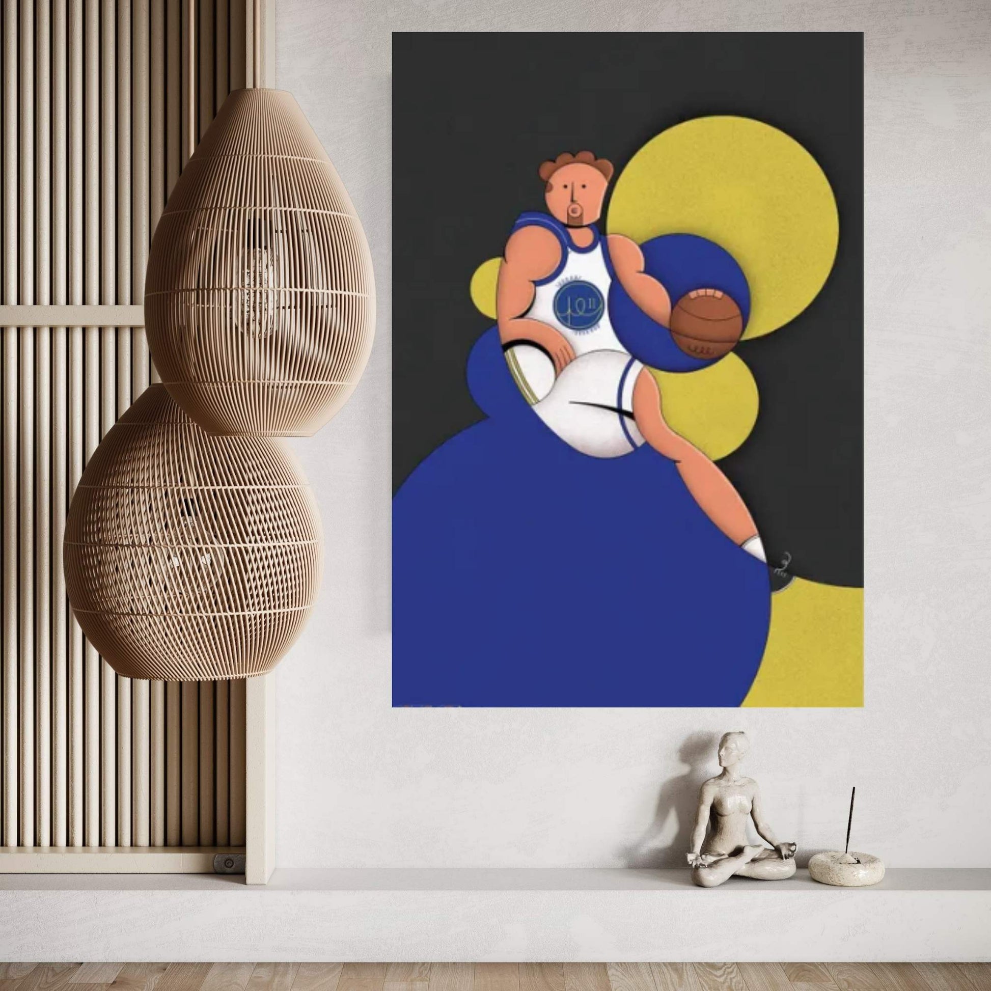Klay Canvas Wall Art - Y Canvas