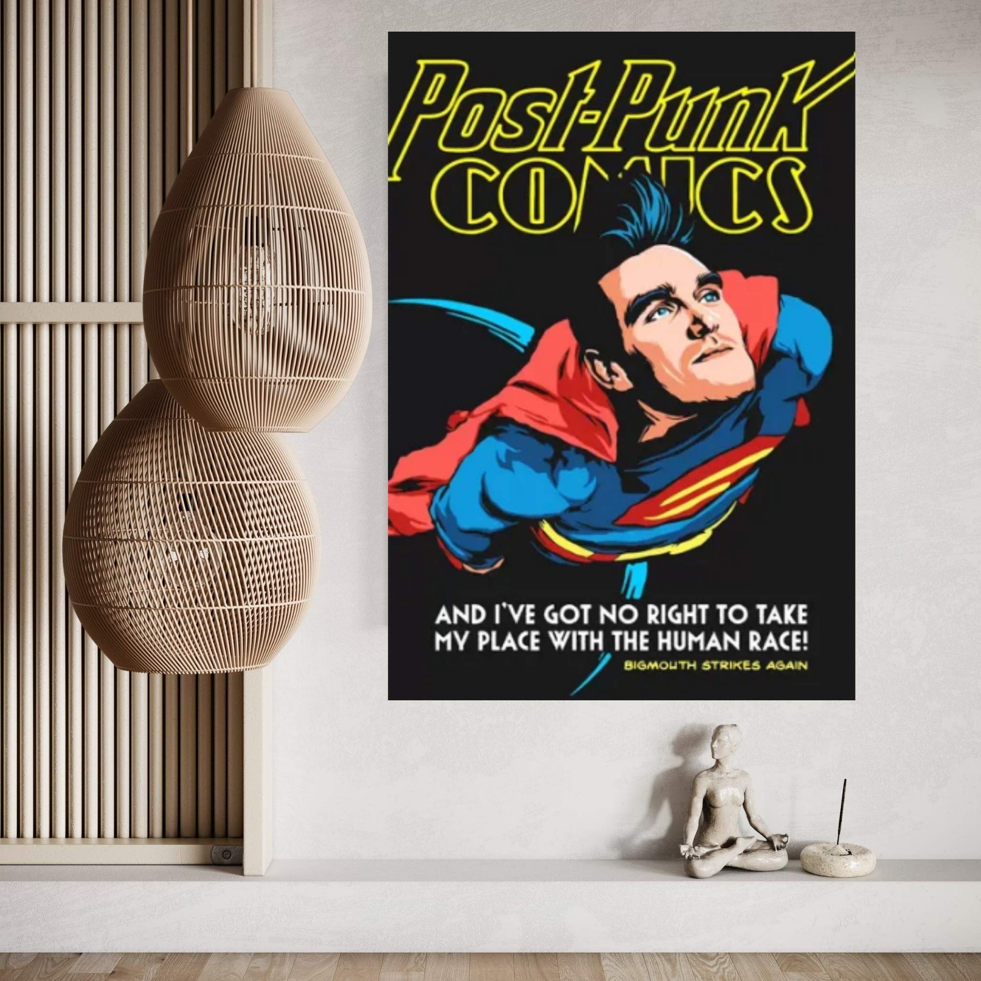 Supermouth Strikes Again Canvas Wall Art - Y Canvas