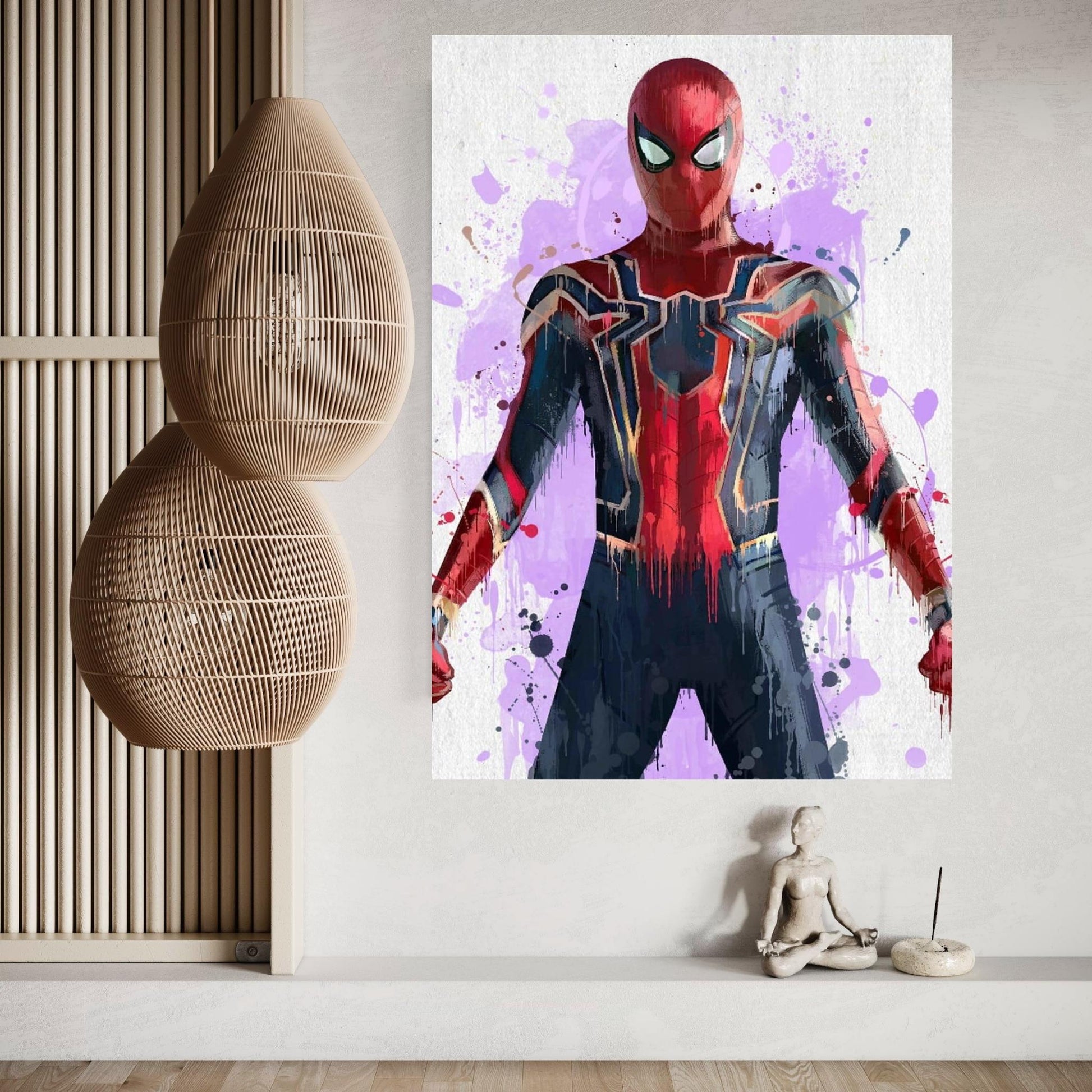 Spiderman Canvas Wall Art - Y Canvas