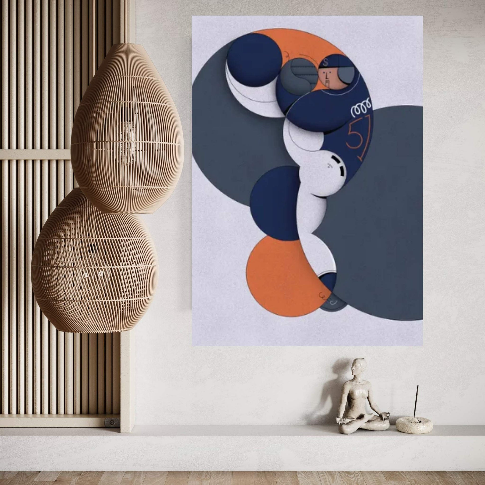 Hells Bells Canvas Wall Art - Y Canvas