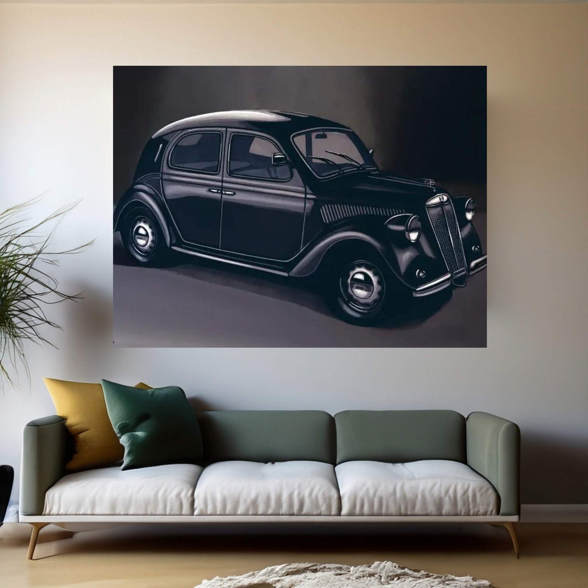 Lancia Ardea 1939 Canvas Wall Art - Y Canvas