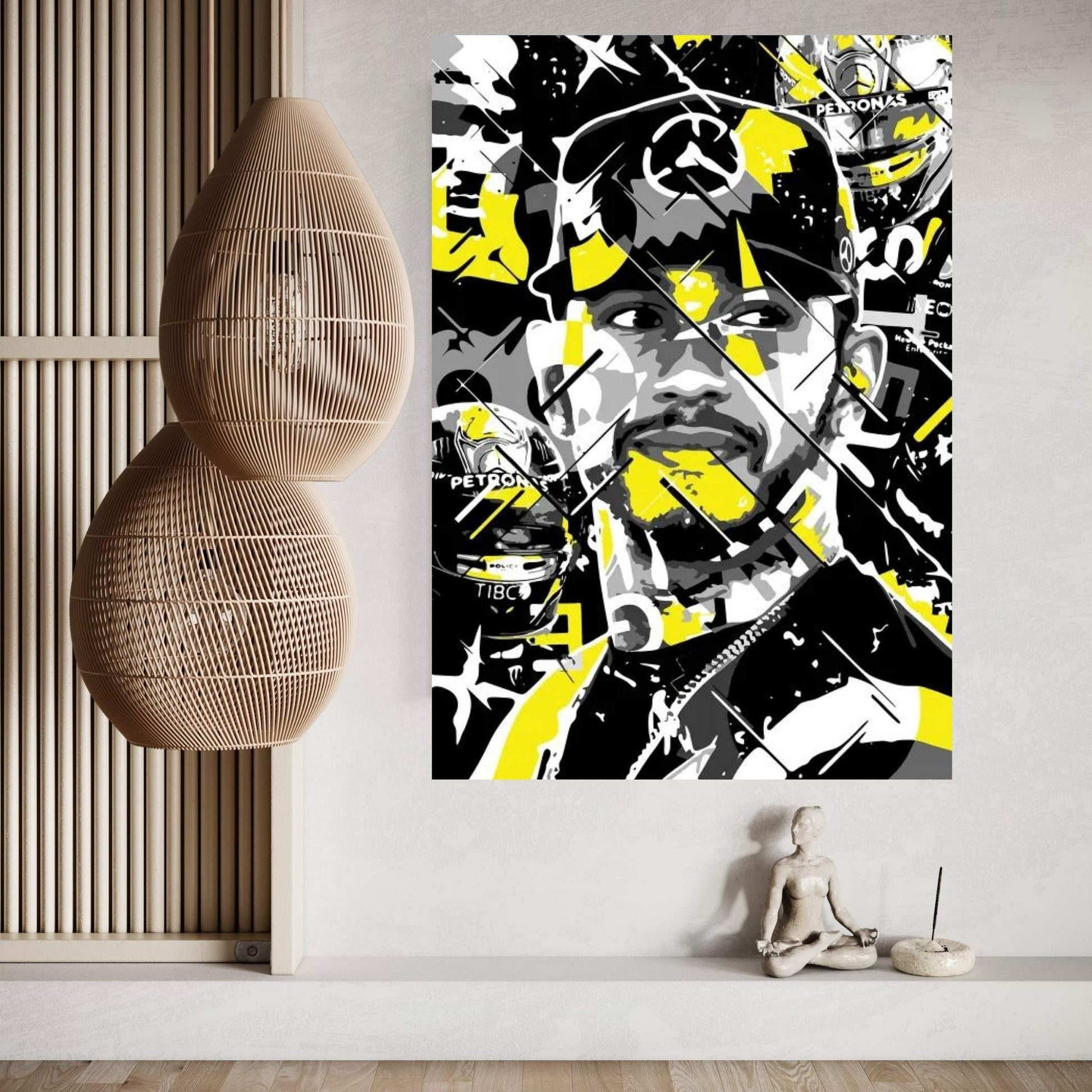 Hamilton Canvas Wall Art - Y Canvas