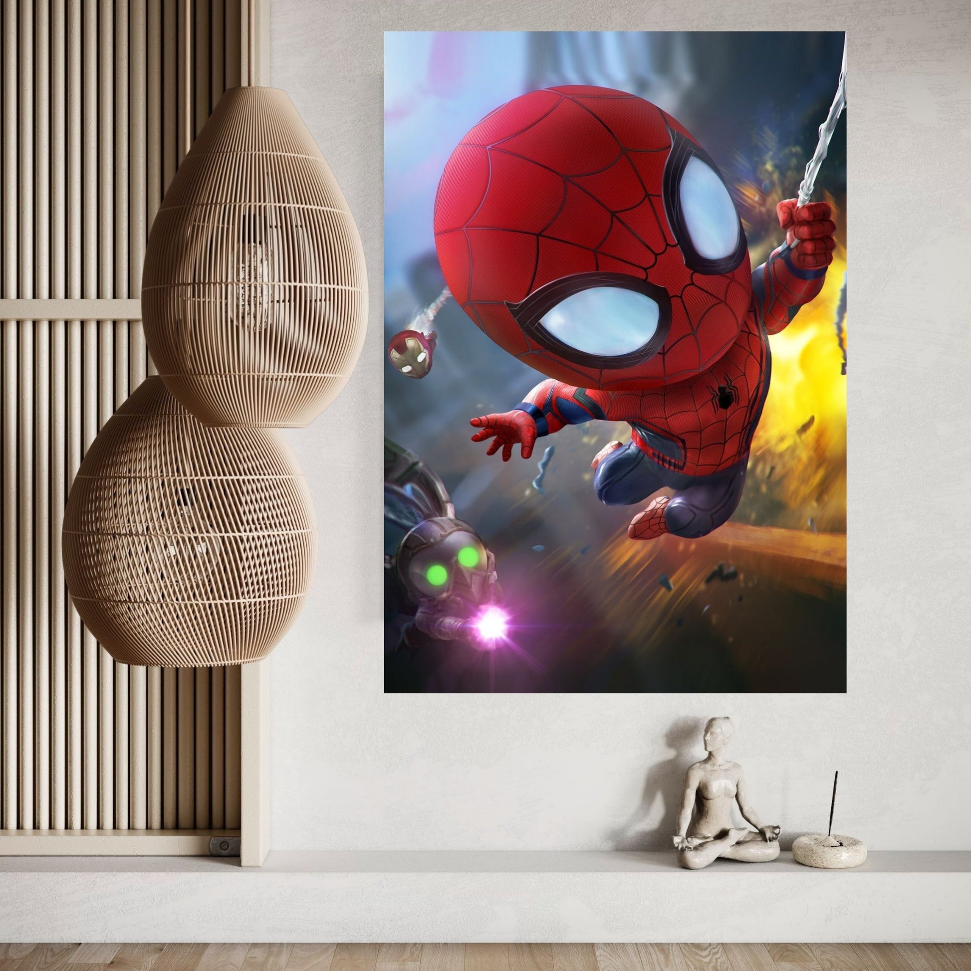 Spiderman Canvas Wall Art - Y Canvas