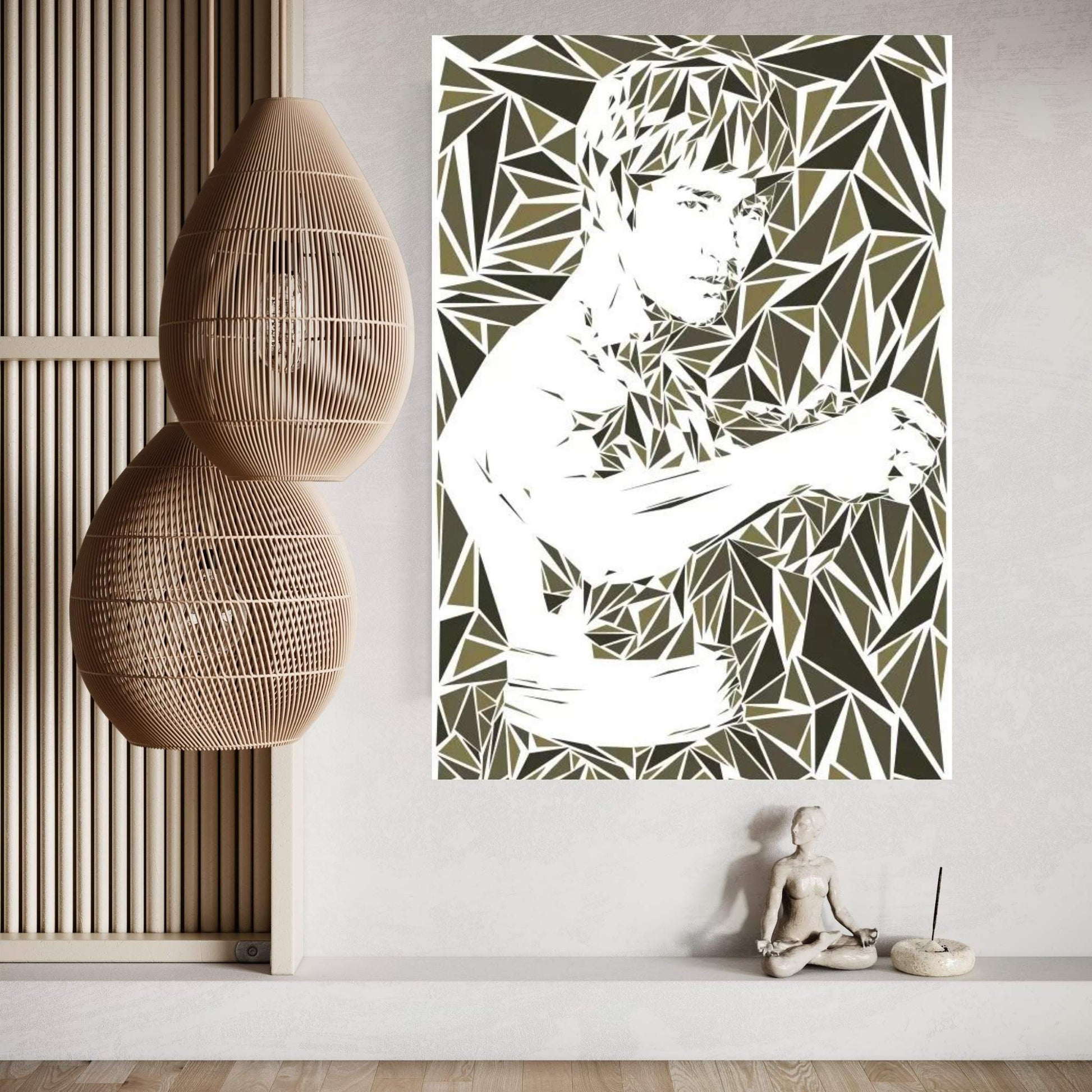Bruce Lee Canvas Wall Art - Y Canvas