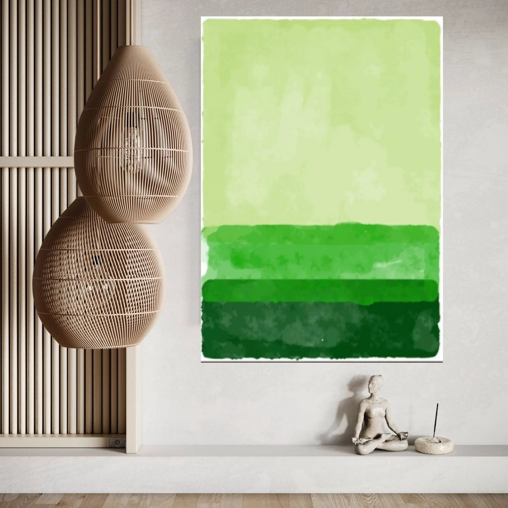 Mark Rothko Frame Canvas/Poster Art Reproduction, Rothko Reproduction - Y Canvas
