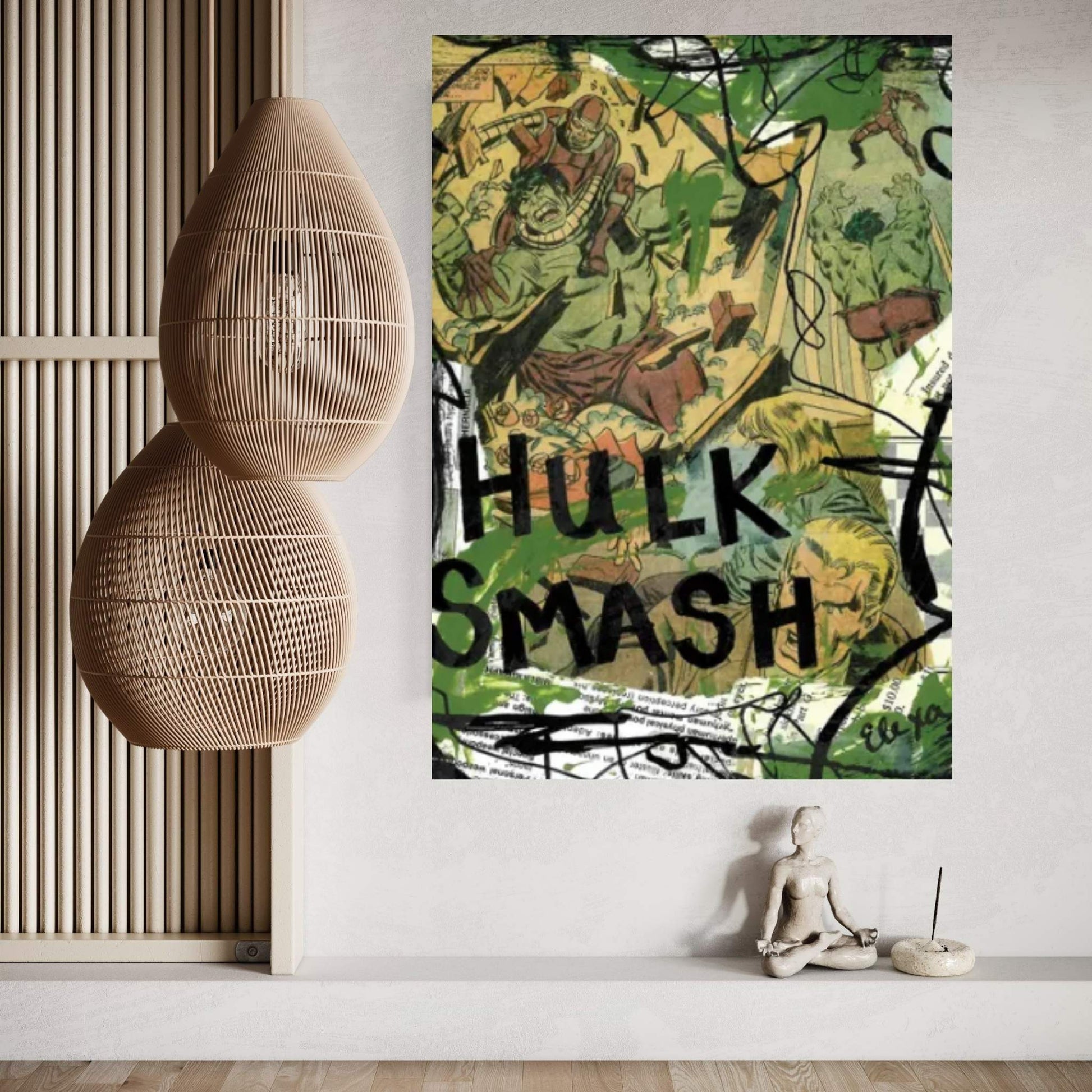 Hulk Canvas Wall Art - Y Canvas