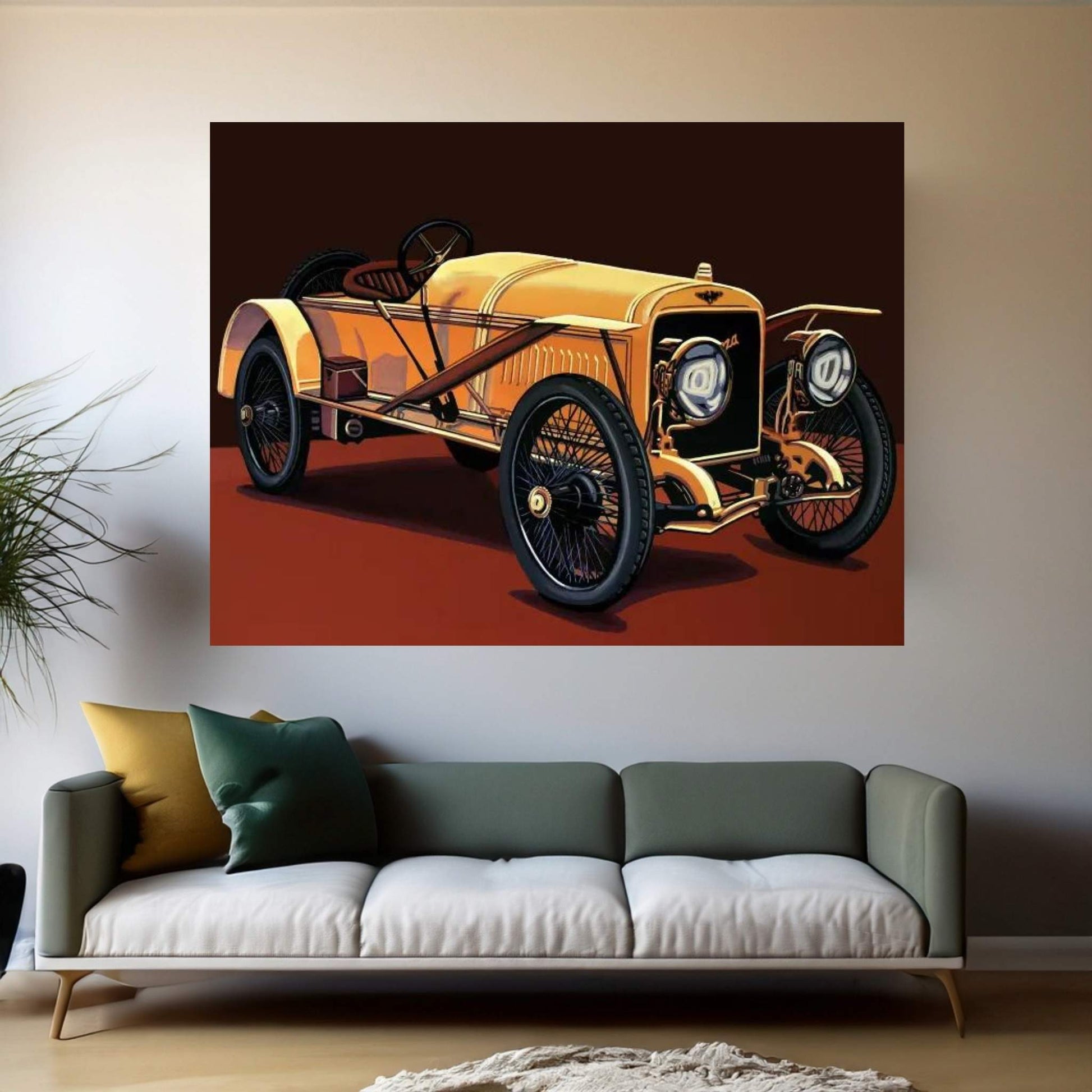 Hispano Suiza T15 Alfonso XIII 1912 Canvas Wall Art - Y Canvas