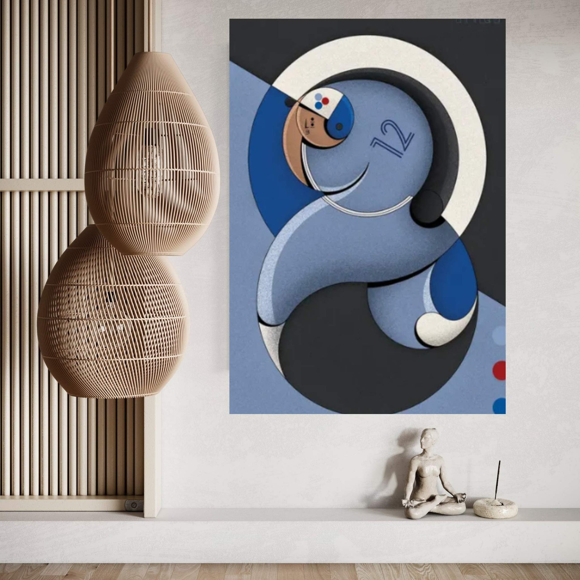 Robbie Canvas Wall Art - Y Canvas